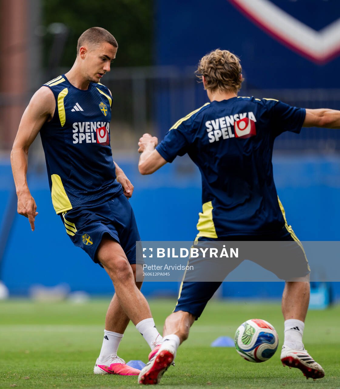 Gustaf Lagerbielke of the Swedish national football team at