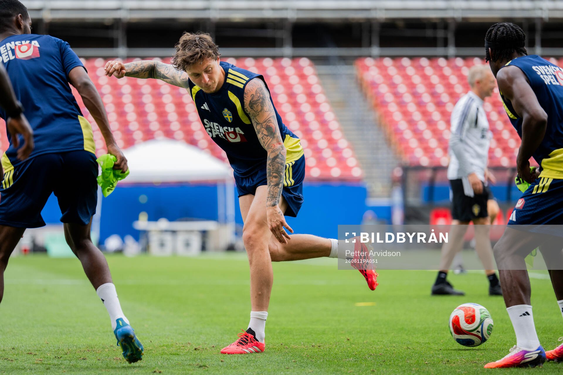 Victor Nilsson Lindelöf of the Swedish national football