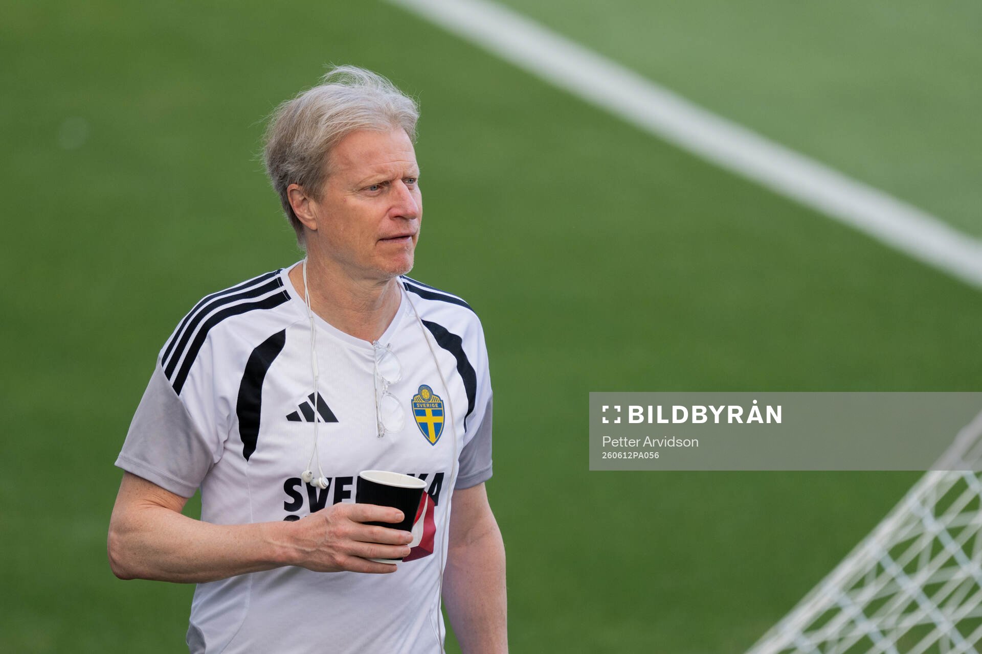 Team manager Stefan Pettersson of the Swedish national