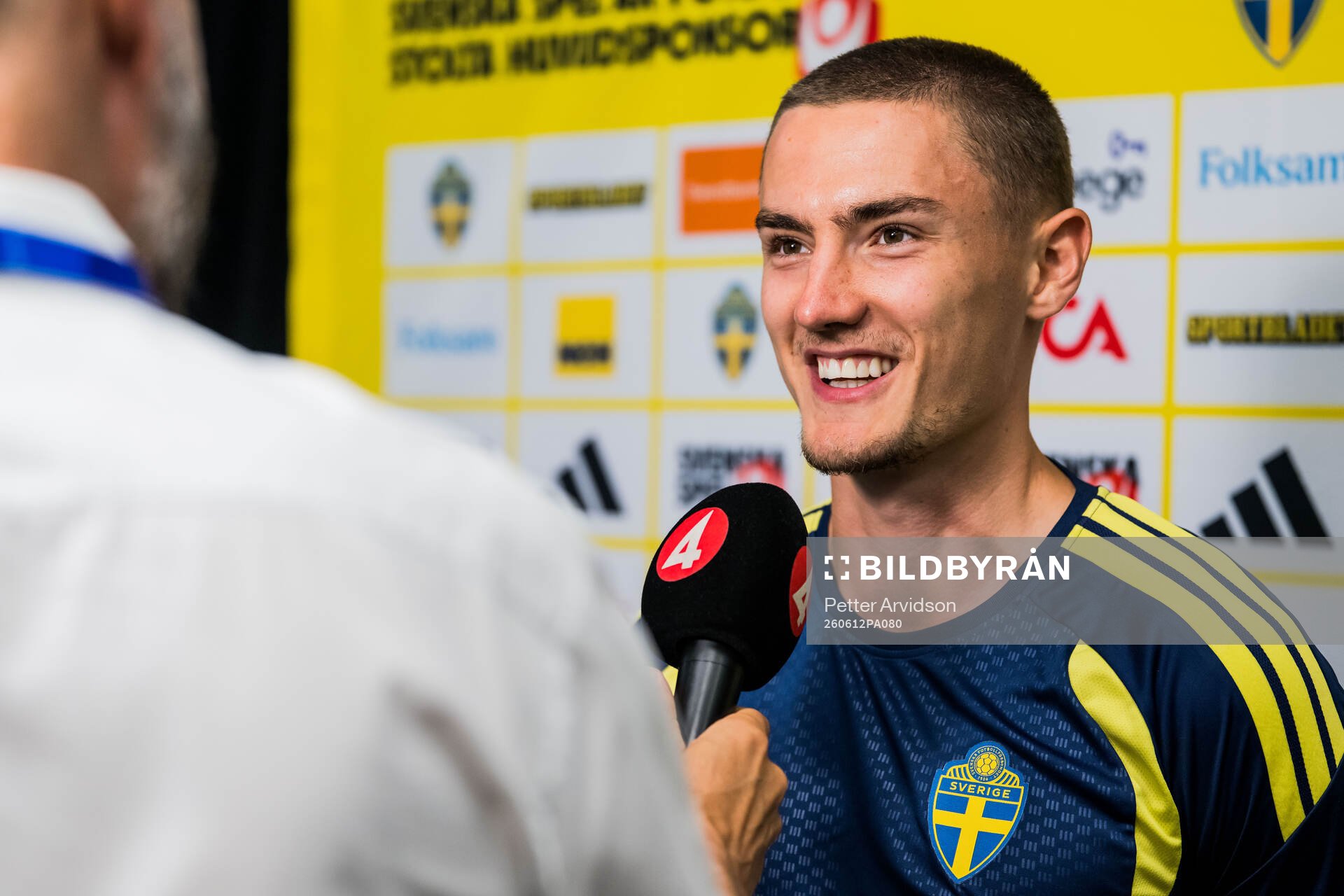 Gustaf Lagerbielke of the Swedish men's national football