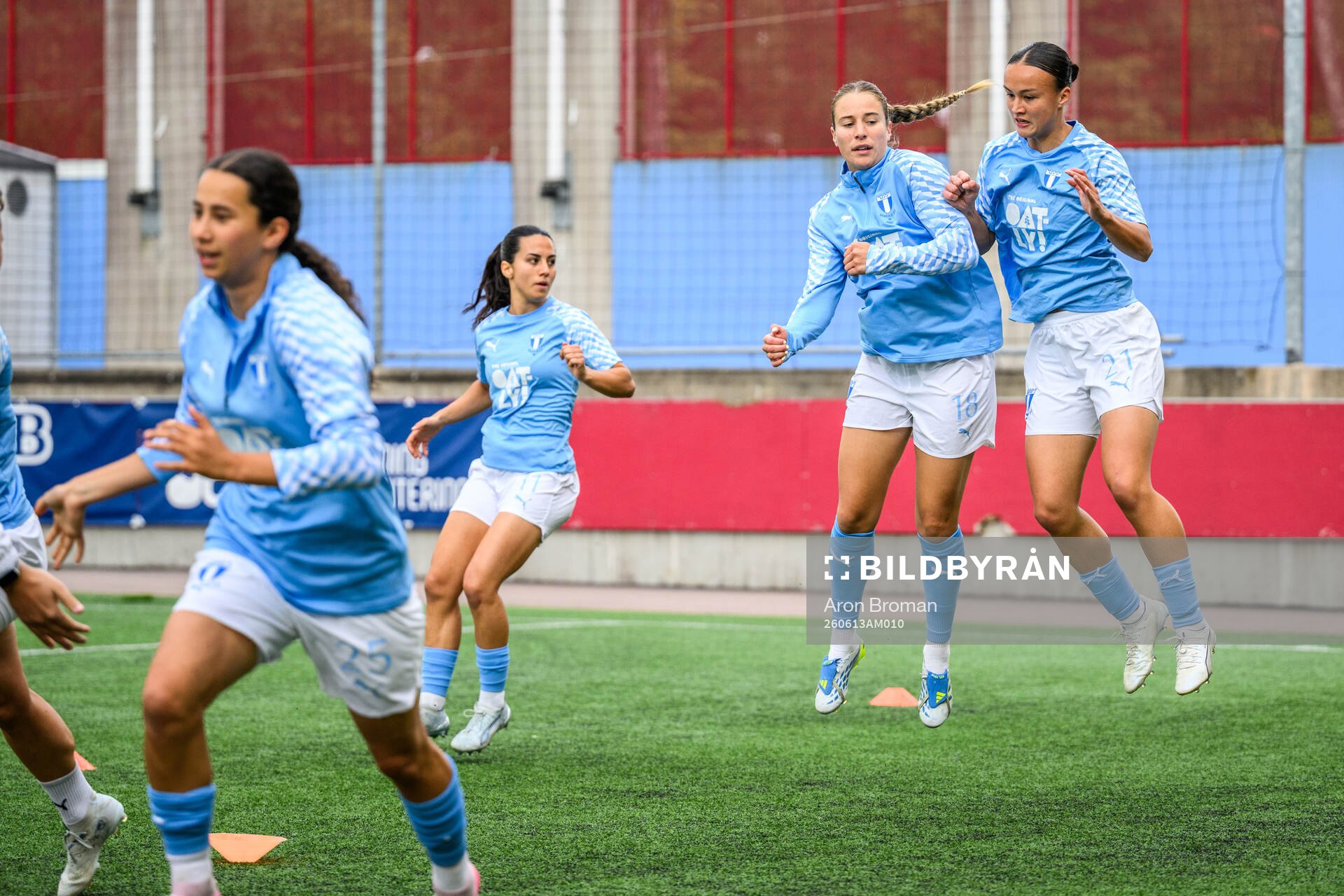 Malmö FFs Courtney Nevin och Amy Joan Irene Sayer