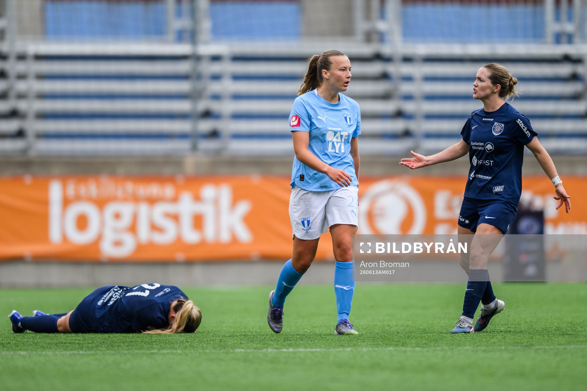 Malmö FFs Sara Kanutte Sørensen Fornes och Eskilstuna