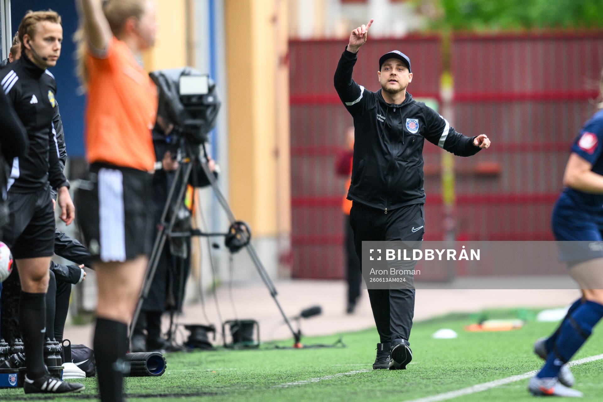 Eskilstuna United DFFs tränare Rickard Johansson