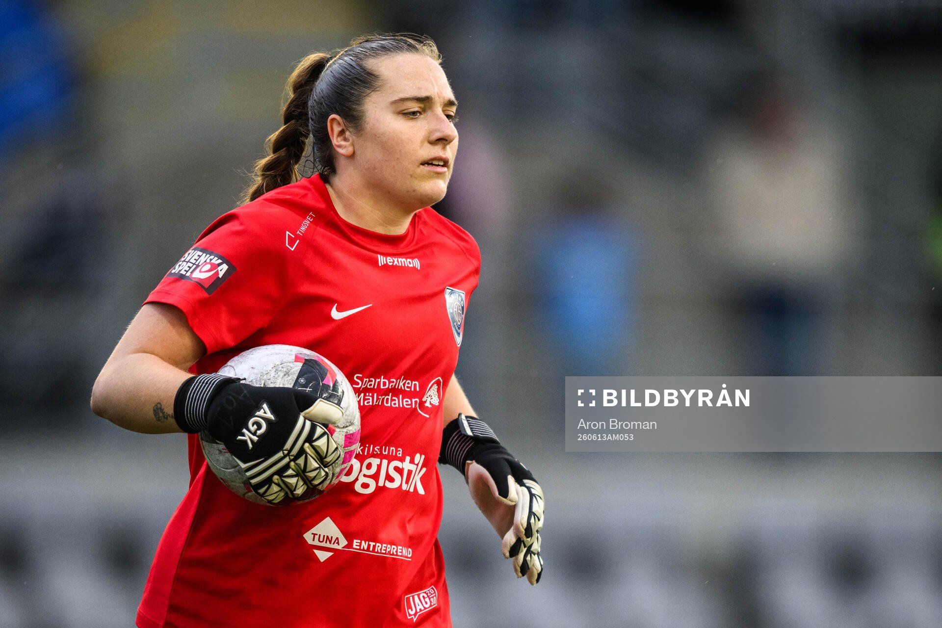 Eskilstuna United DFFs målvakt Monica Elisabeth Wilhelm