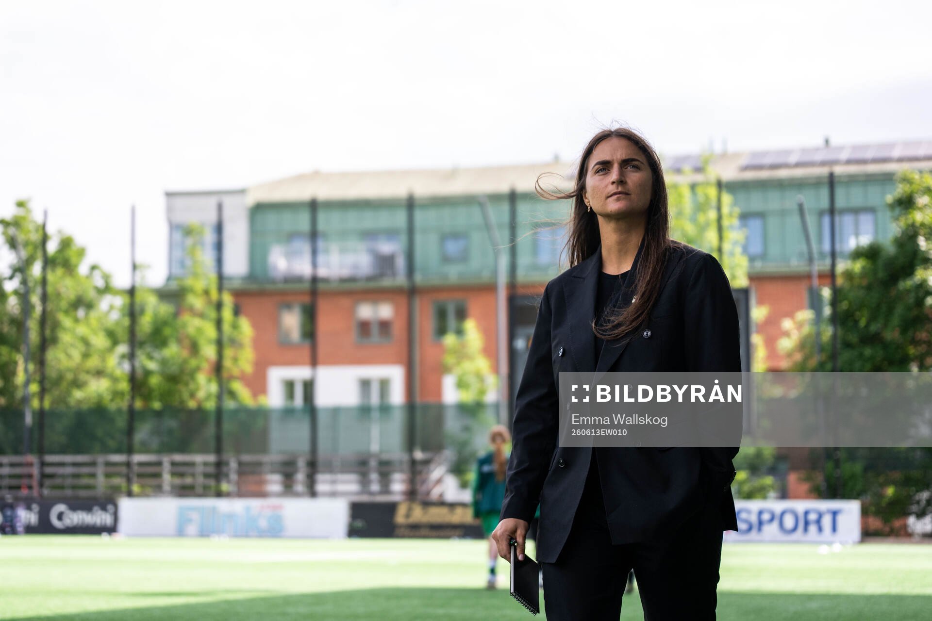 Häckens tränare Elena Sadiku