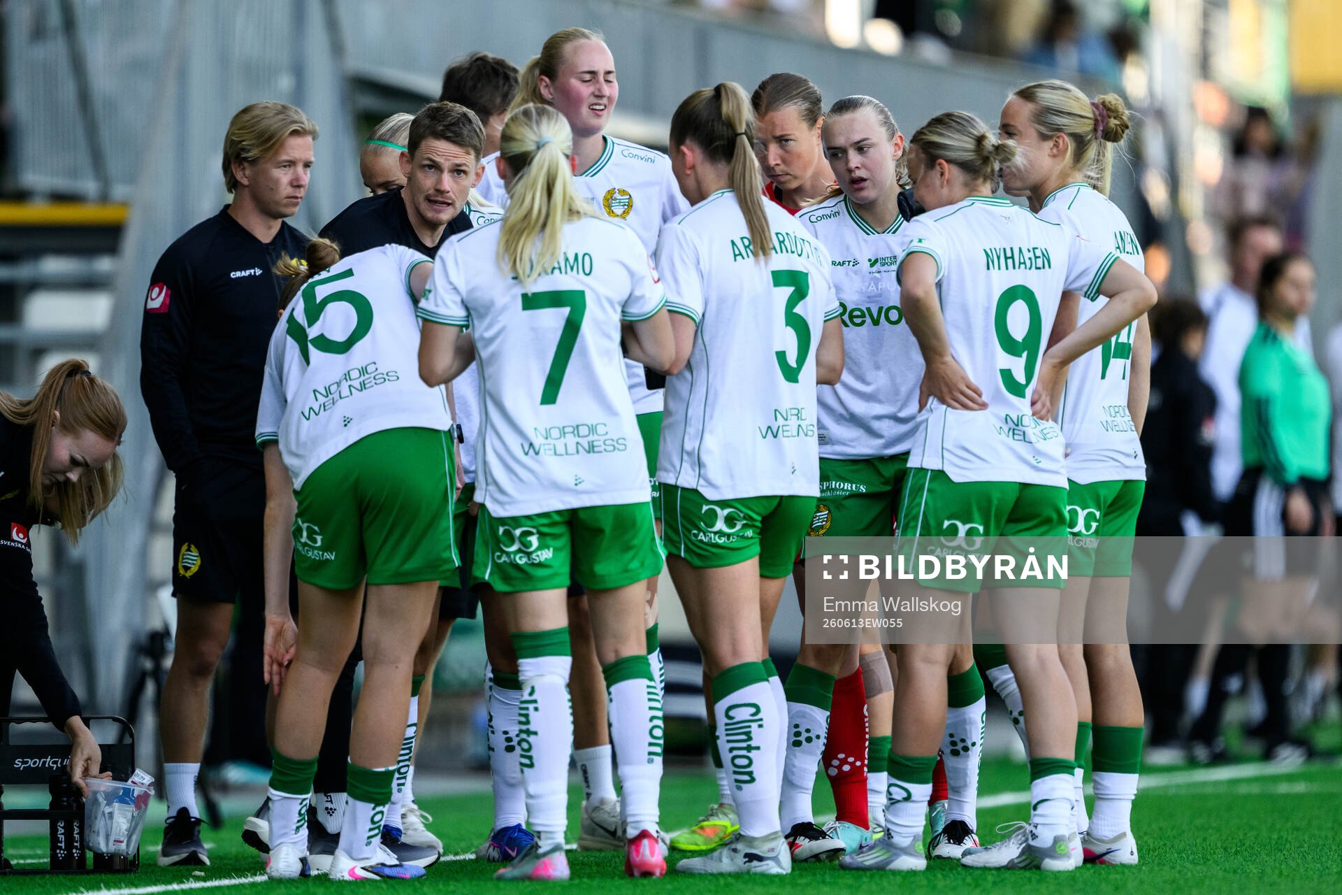 Hammarbys tränare William Strömberg