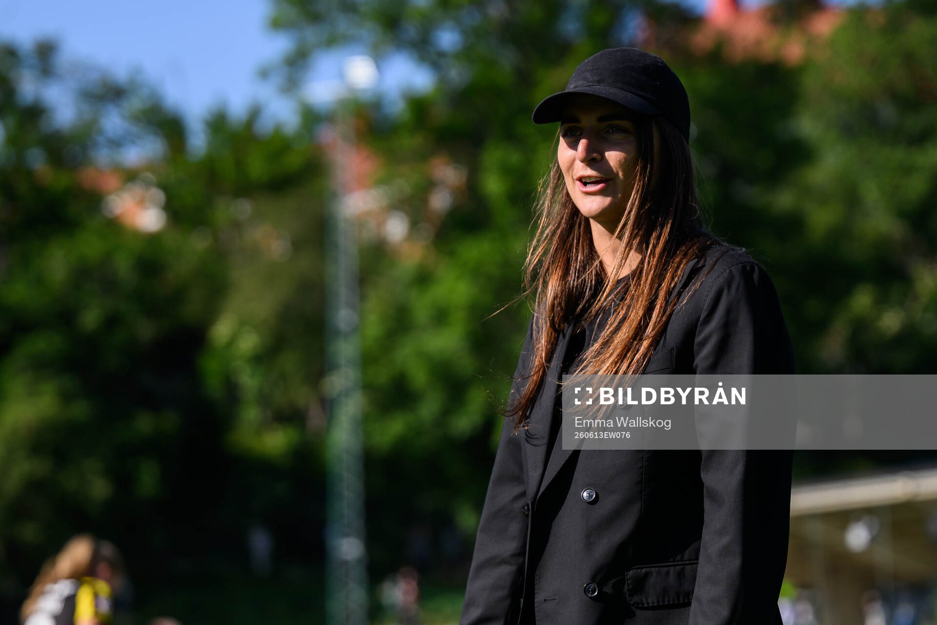 Häckens tränare Elena Sadiku