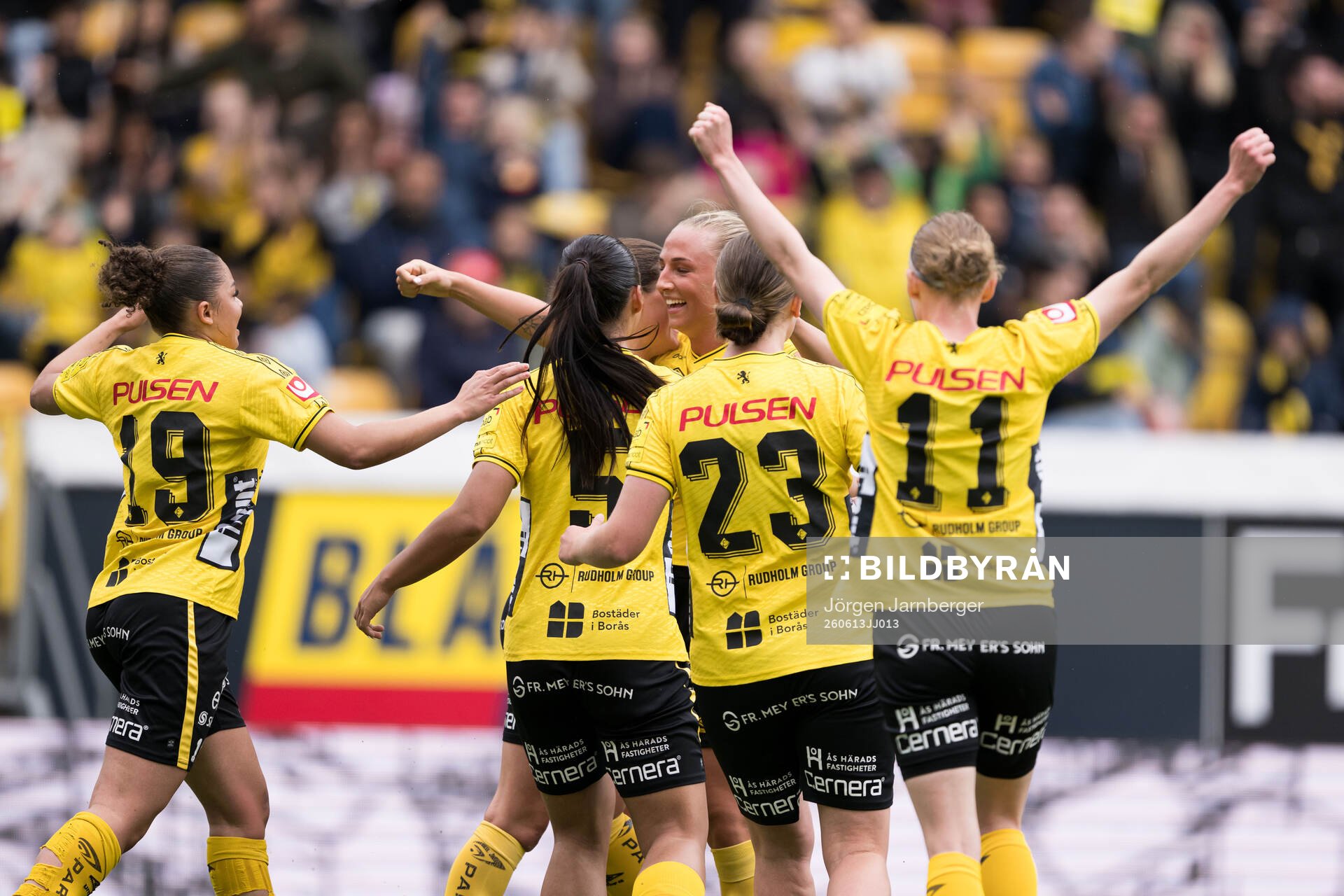 Elfsborgs Stina Jensen jublar