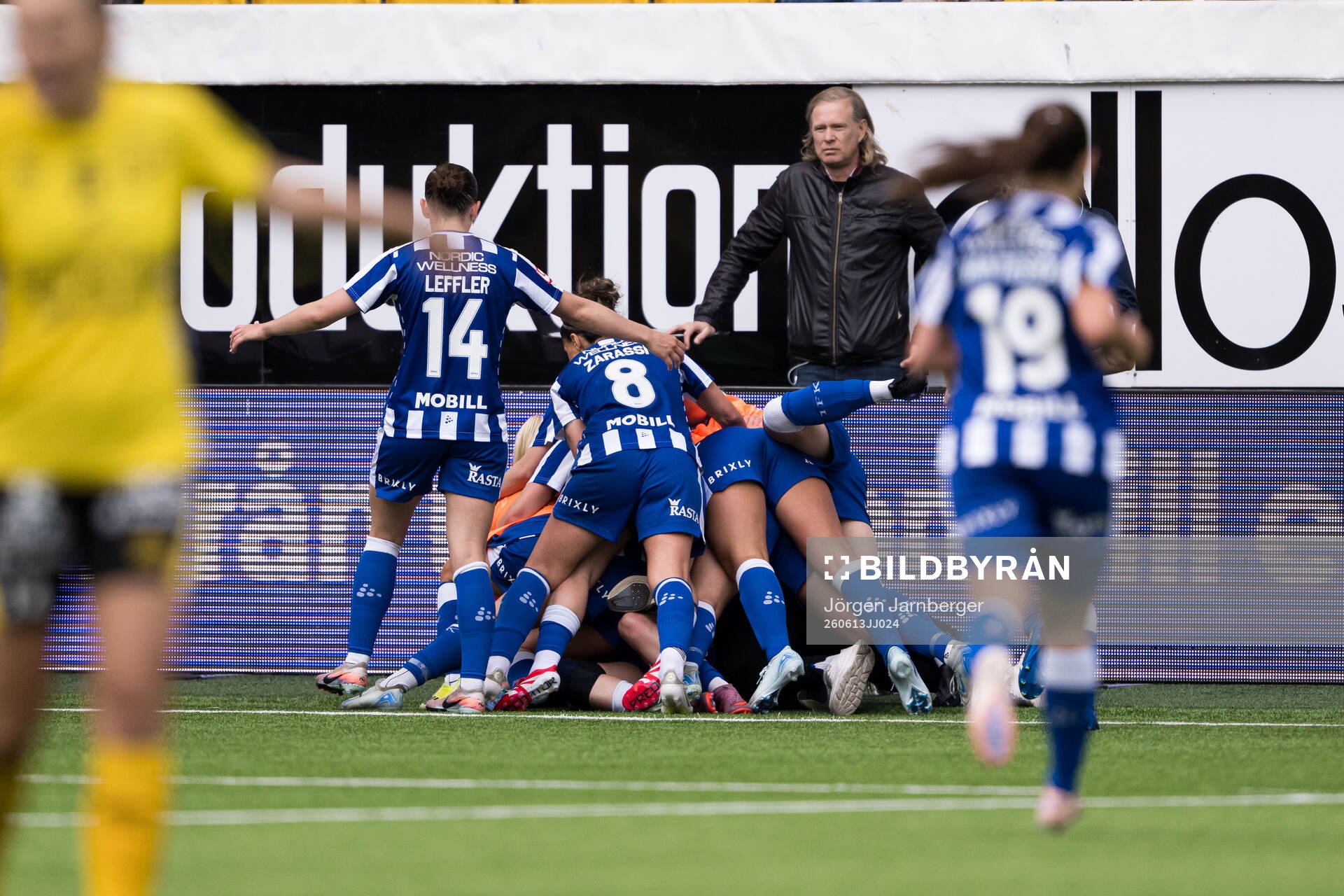 IFK Göteborgs Lisa Mini Johansson jublar