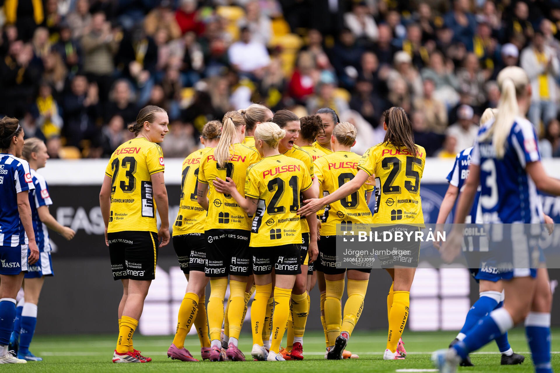Elfsborgs spelare jublar