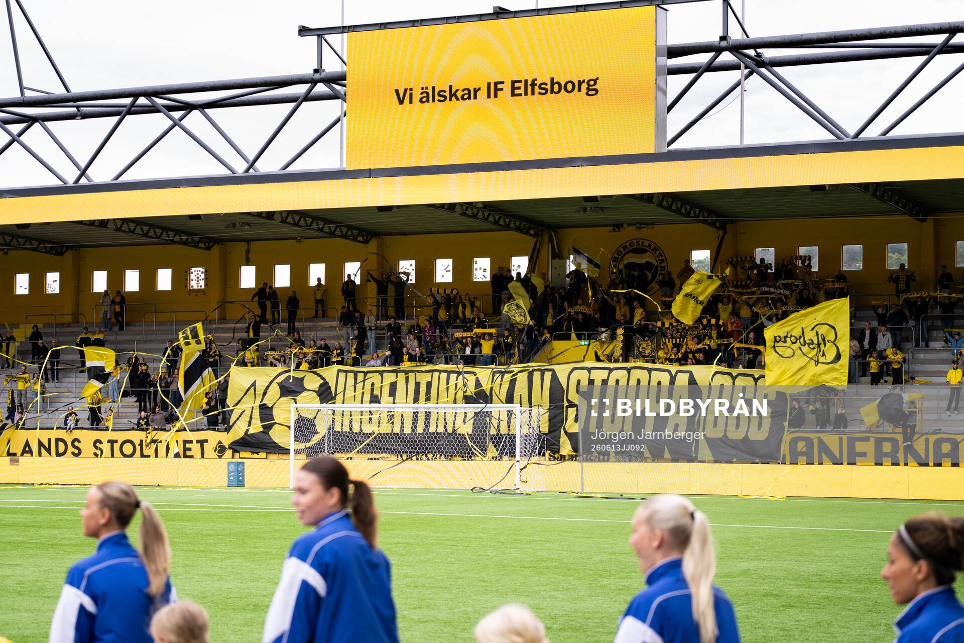 Elfsborgs supportrarnas tifo