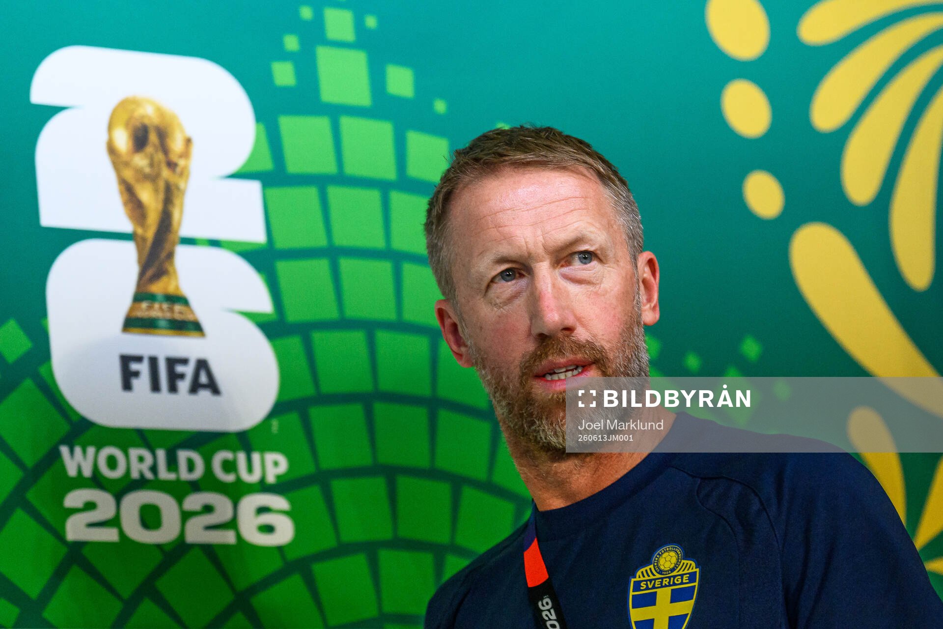 Head coach Graham Potter of the Swedish national football