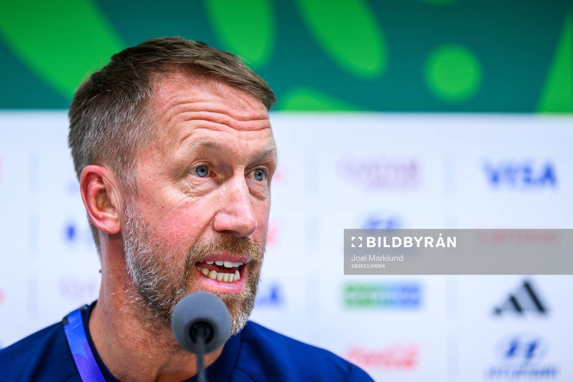 Head coach Graham Potter of the Swedish national football