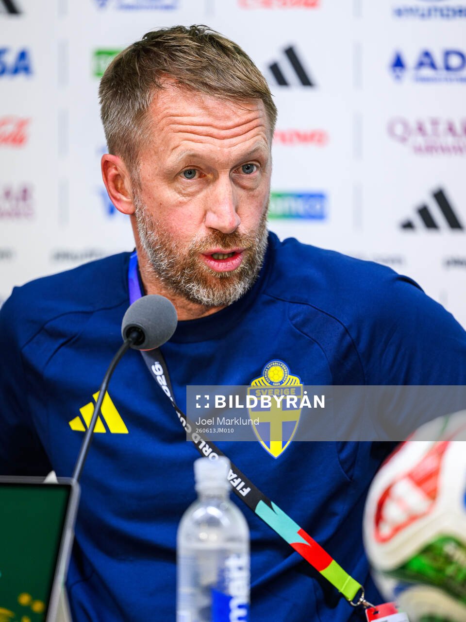 Head coach Graham Potter of the Swedish national football