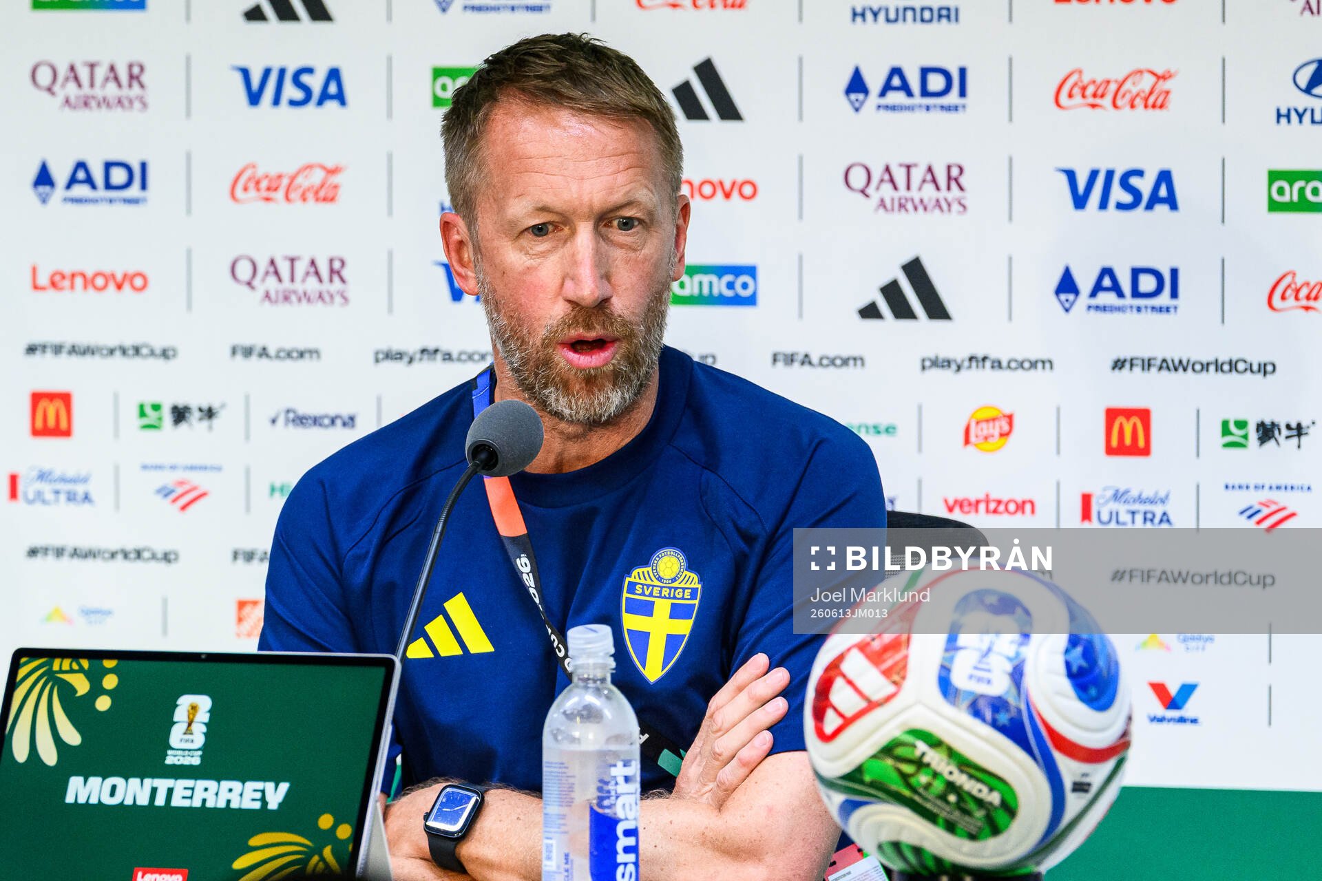 Head coach Graham Potter of the Swedish national football