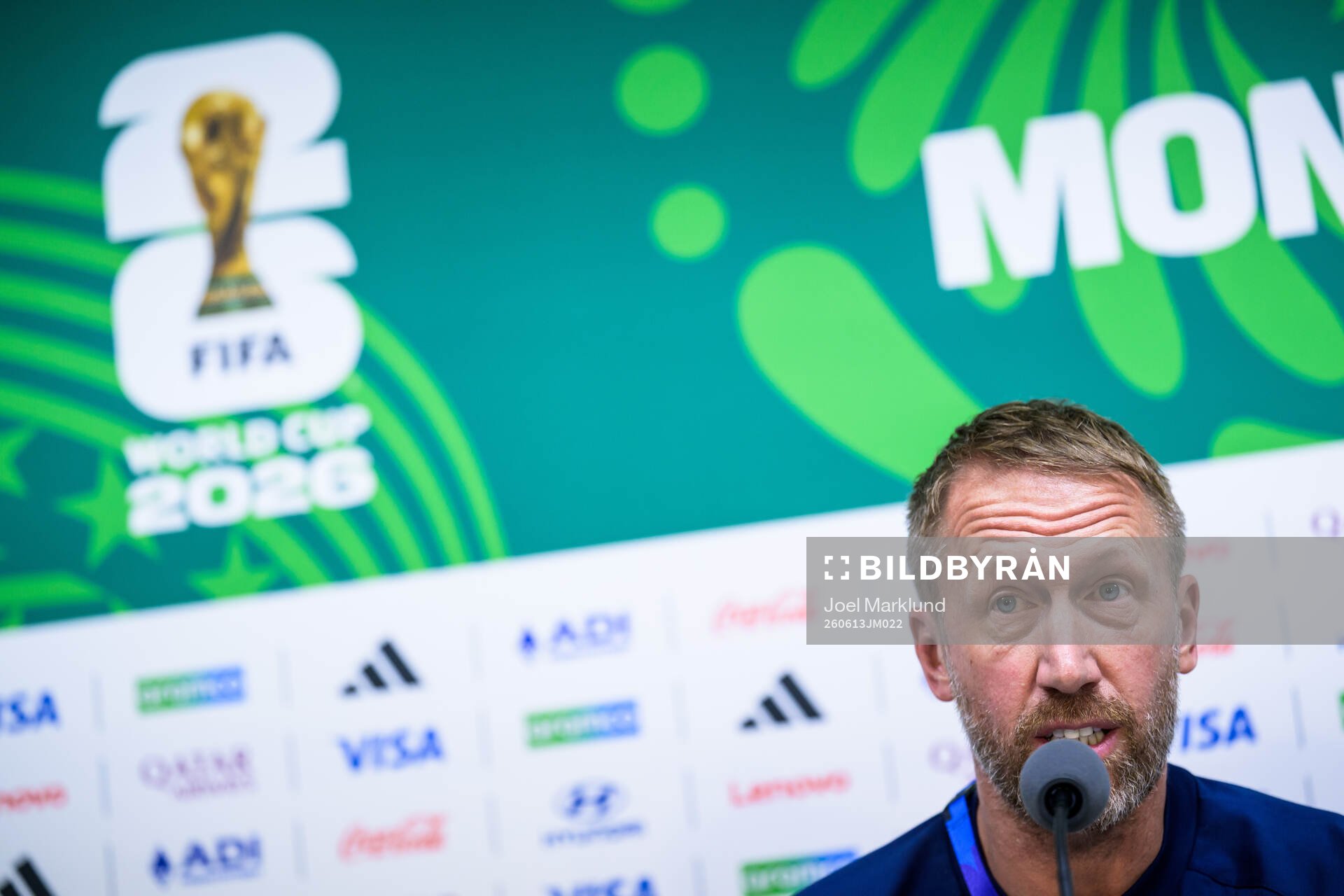 Head coach Graham Potter of the Swedish national football