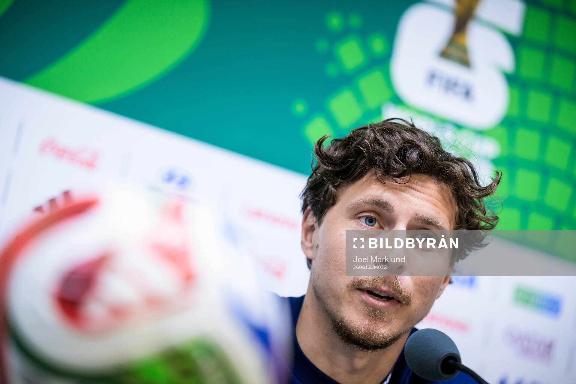 Victor Nilsson Lindelöf of the Swedish national football