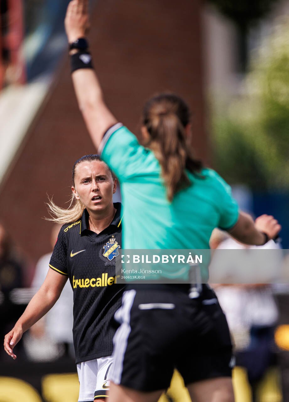 AIKs Adelisa Grabus reagerar