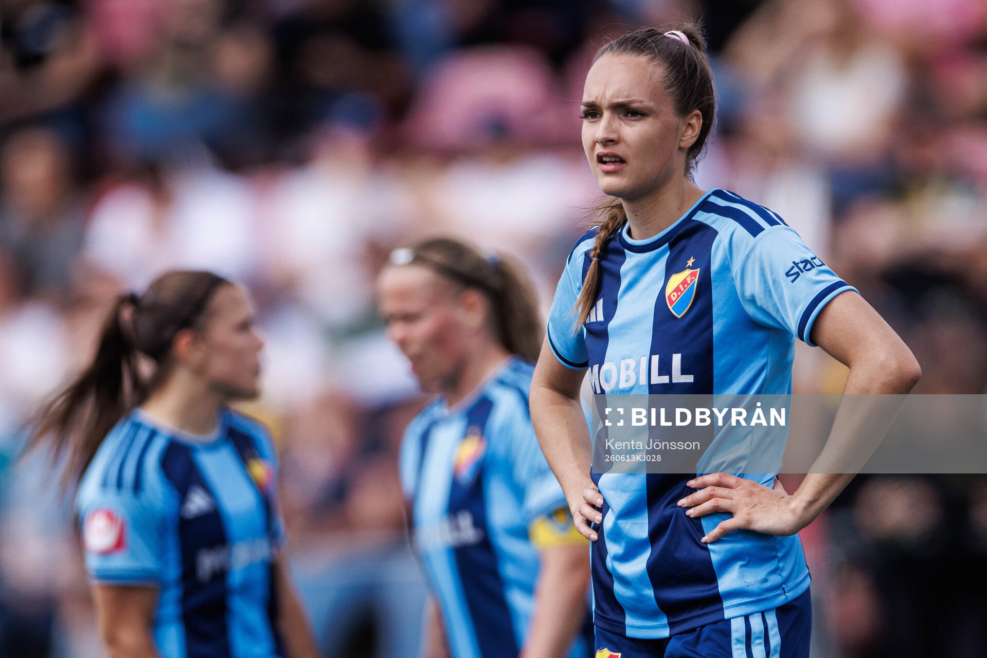 Djurgårdens Selma Larsen Svendsen deppar