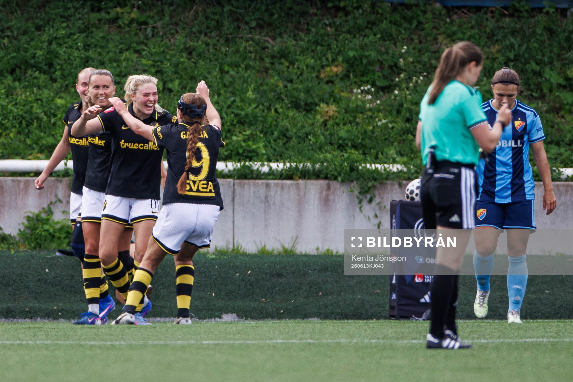 AIKs Ida Björnberg jublar