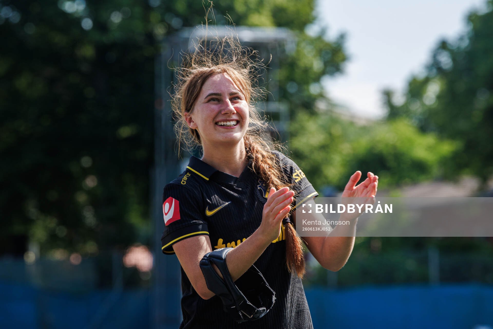 AIKs Olivia Garcia jublar