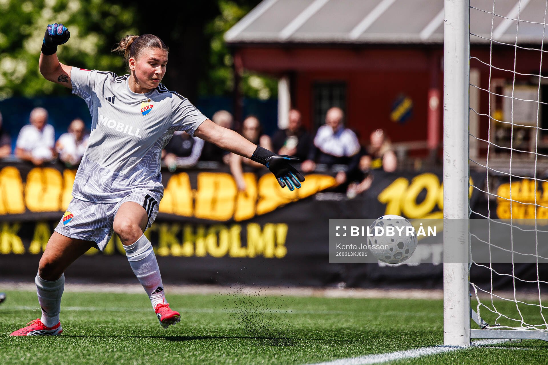 Djurgårdens målvakt Anna Aurora Koivunen