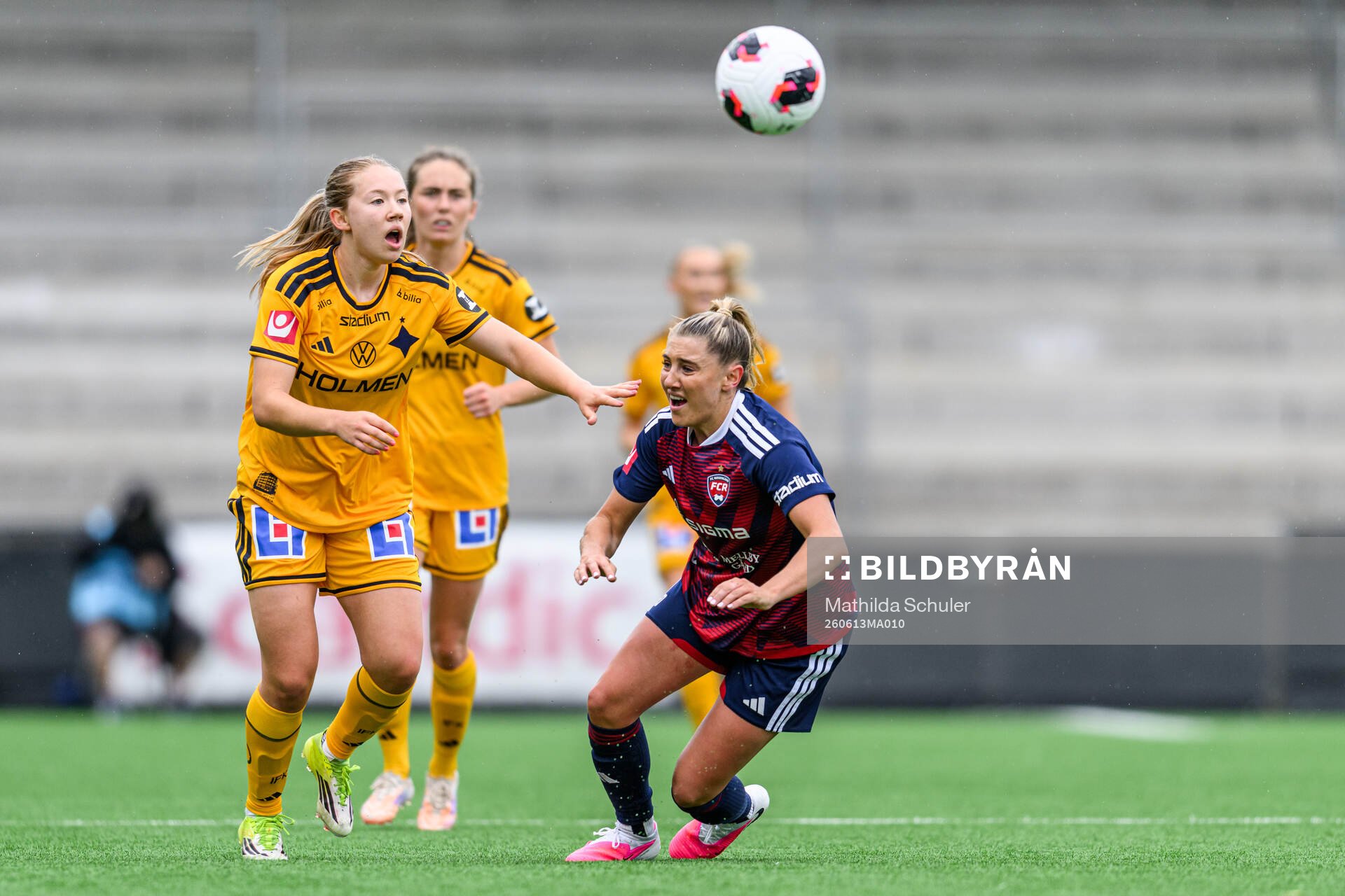 IFK Norrköpings Paula Broddner Klingspor och Rosengårds