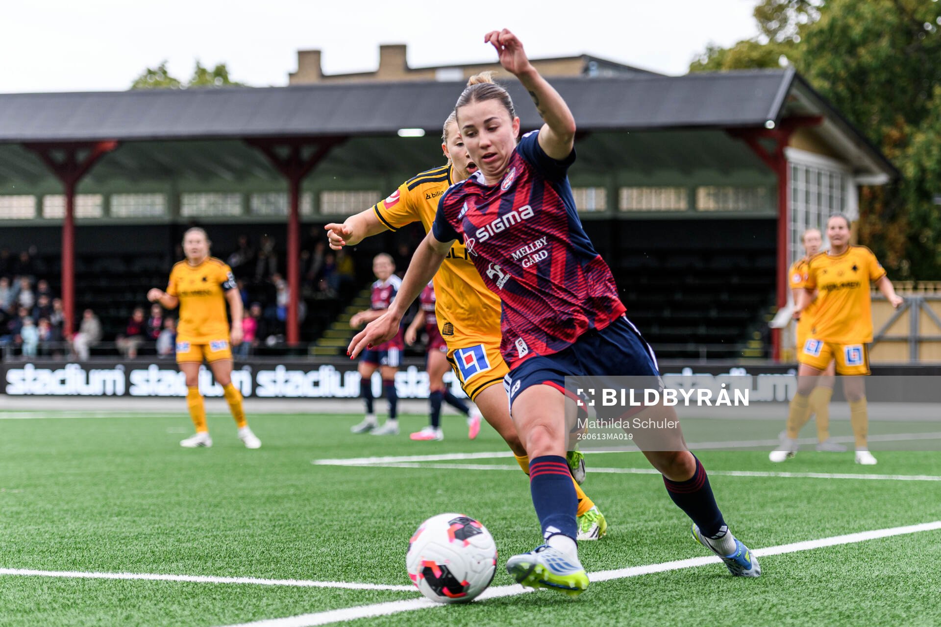 IFK Norrköpings Paula Broddner Klingspor och Rosengårds