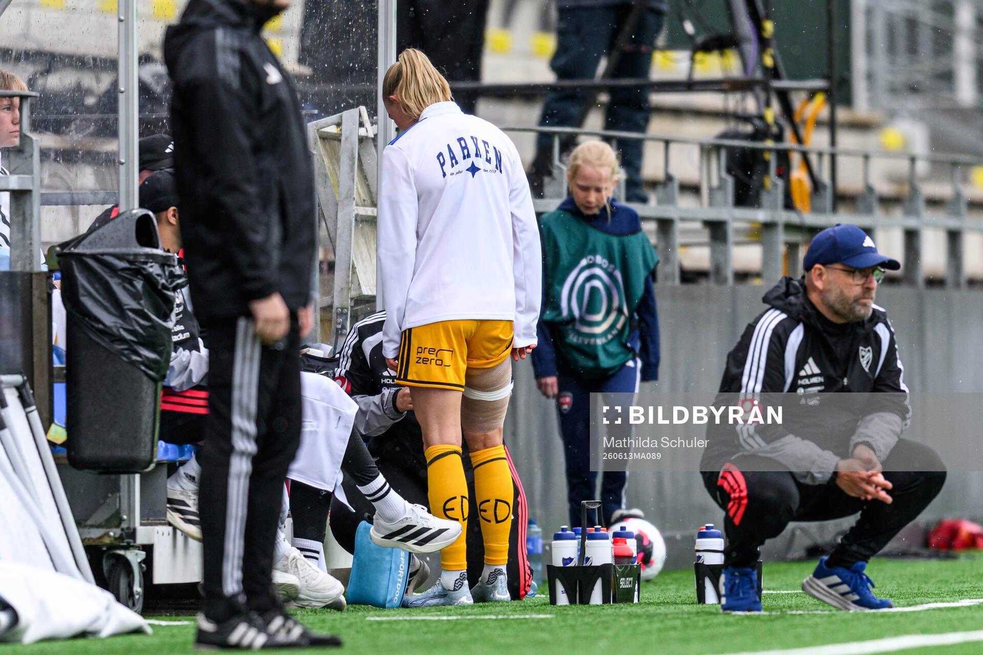 IFK Norrköpings Beatrice Persson får vård
