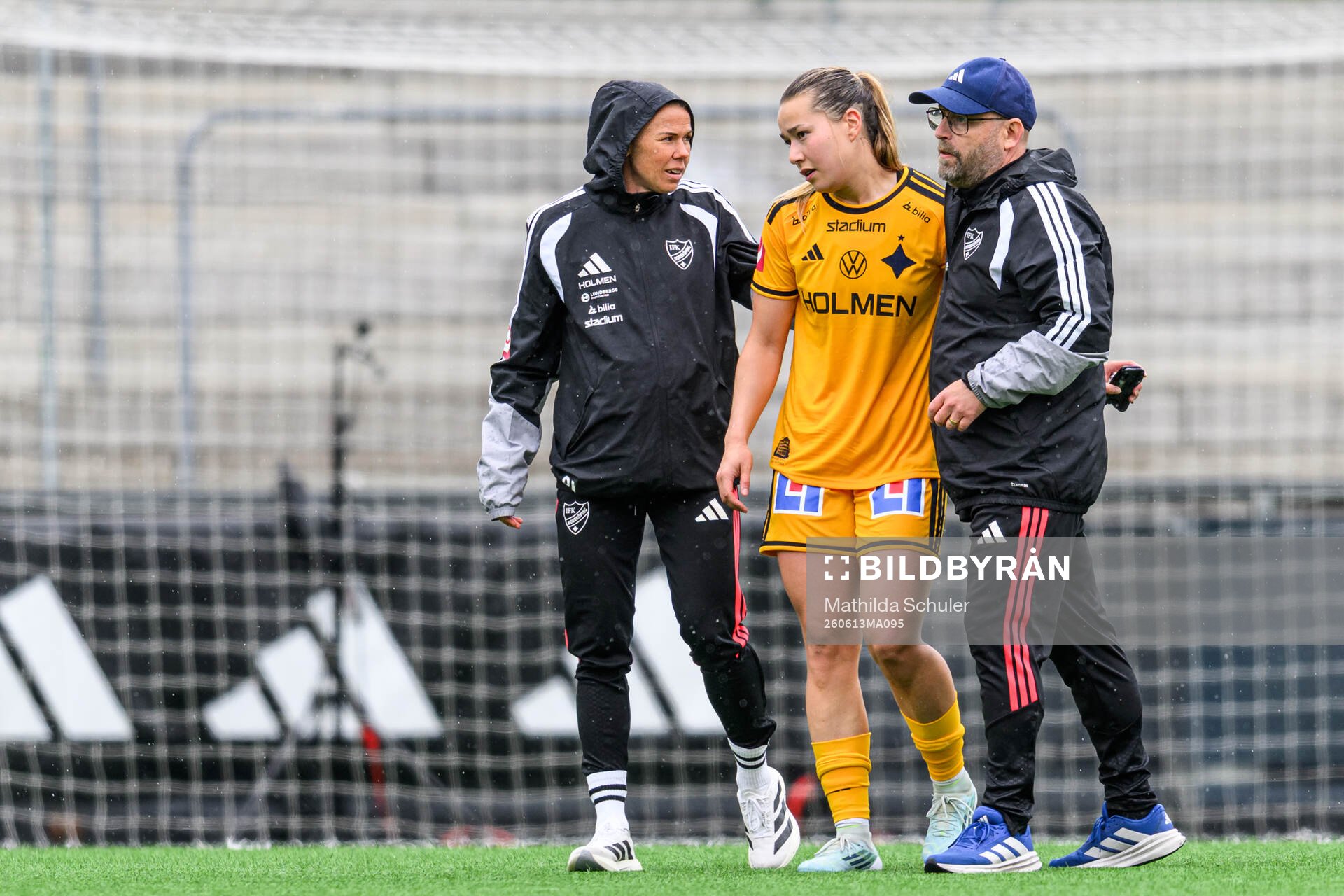 IFK Norrköpings Jessica Wik, Paula Broddner Klingspor och