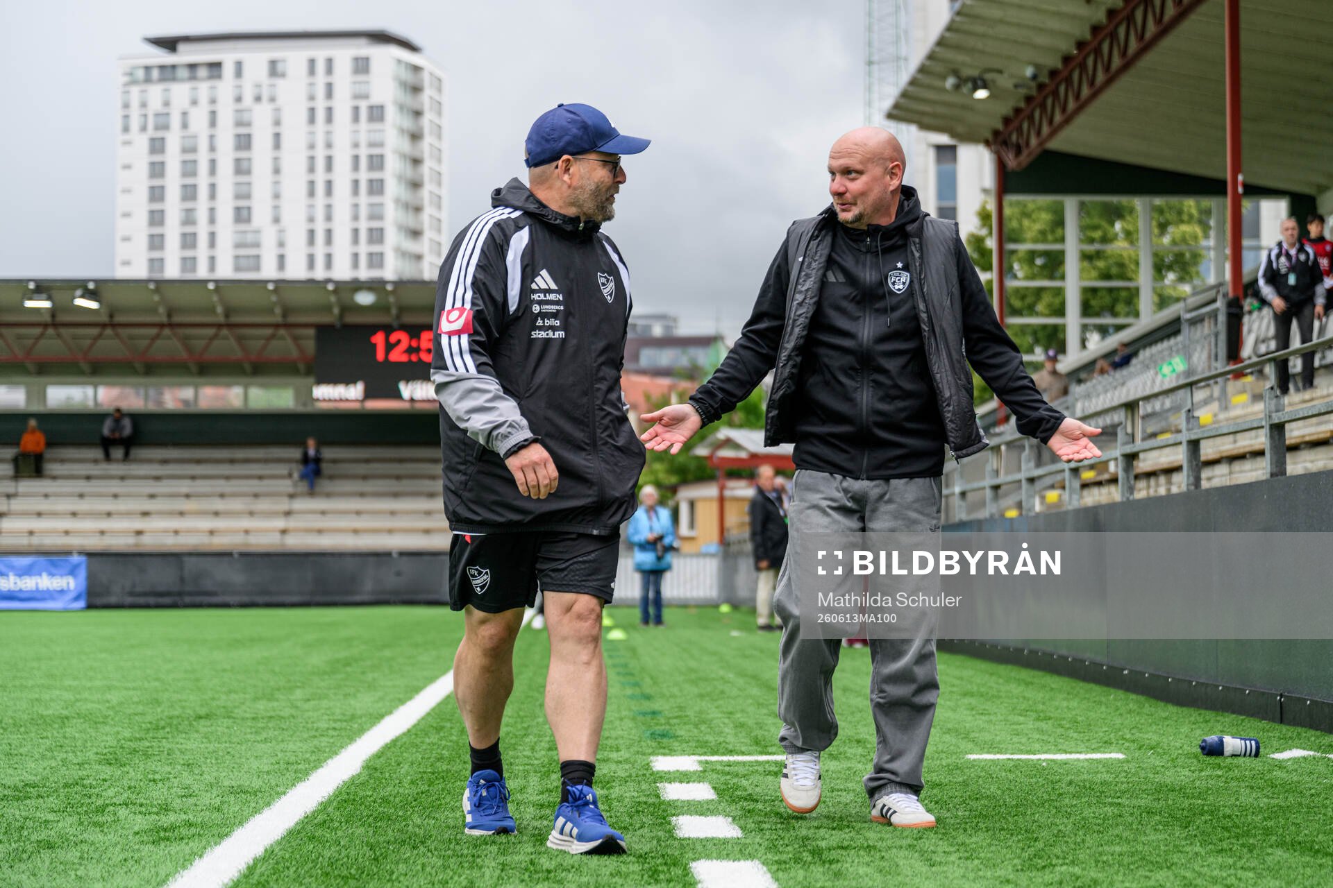 IFK Norrköpings tränare Stellan Carlsson och Rosengårds