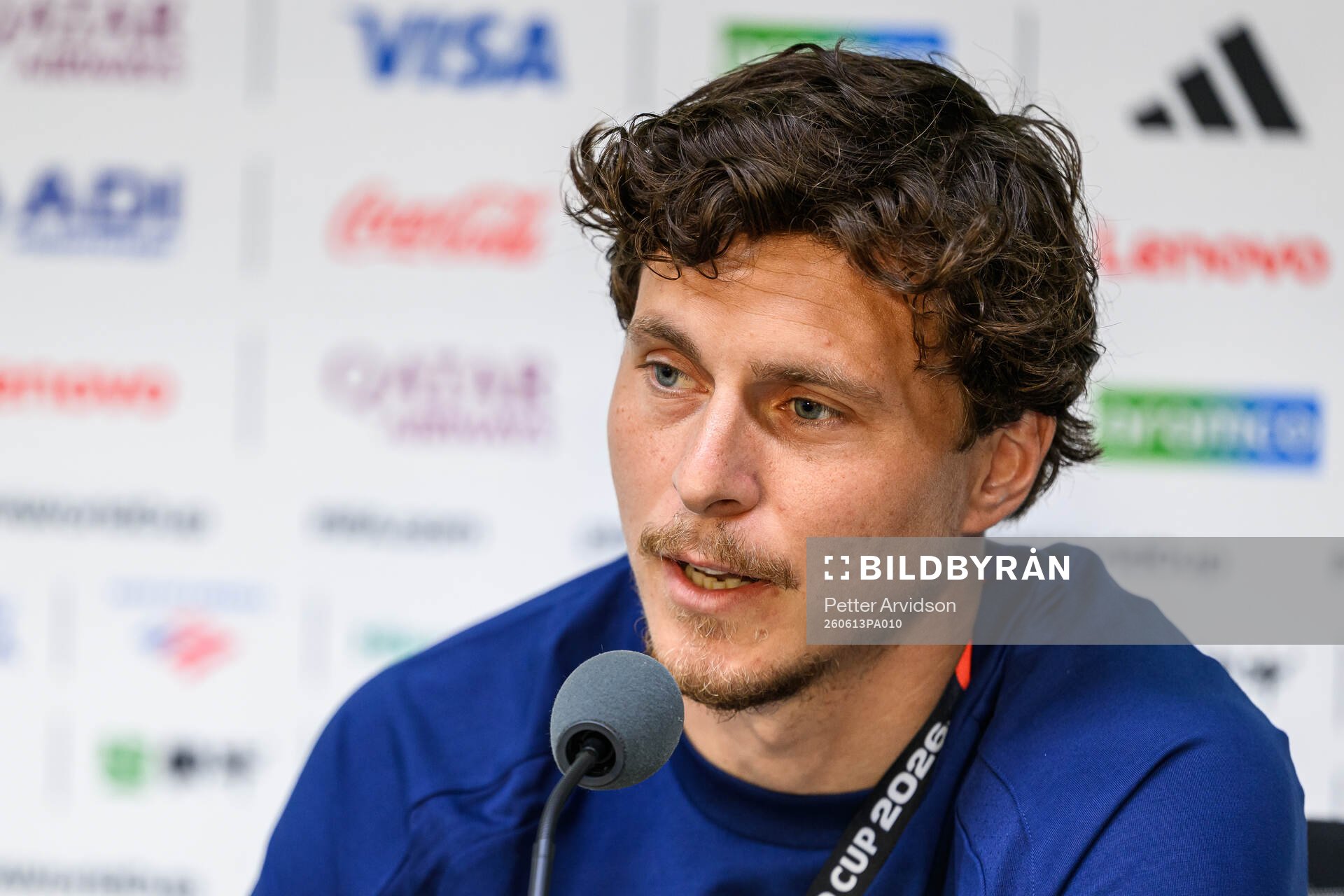 Victor Nilsson Lindelöf of the Swedish national football