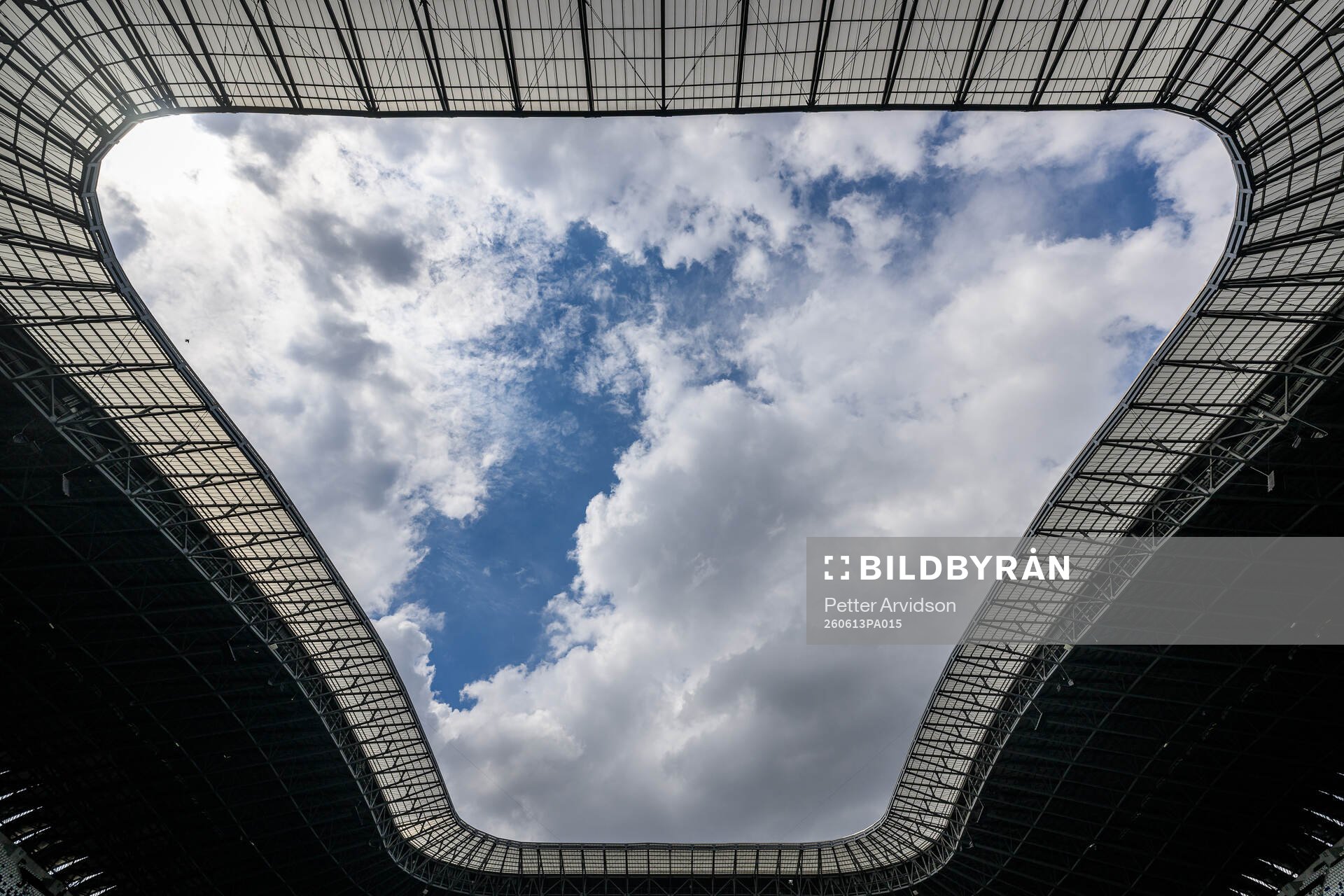 General interior view of Estadio Monterrey