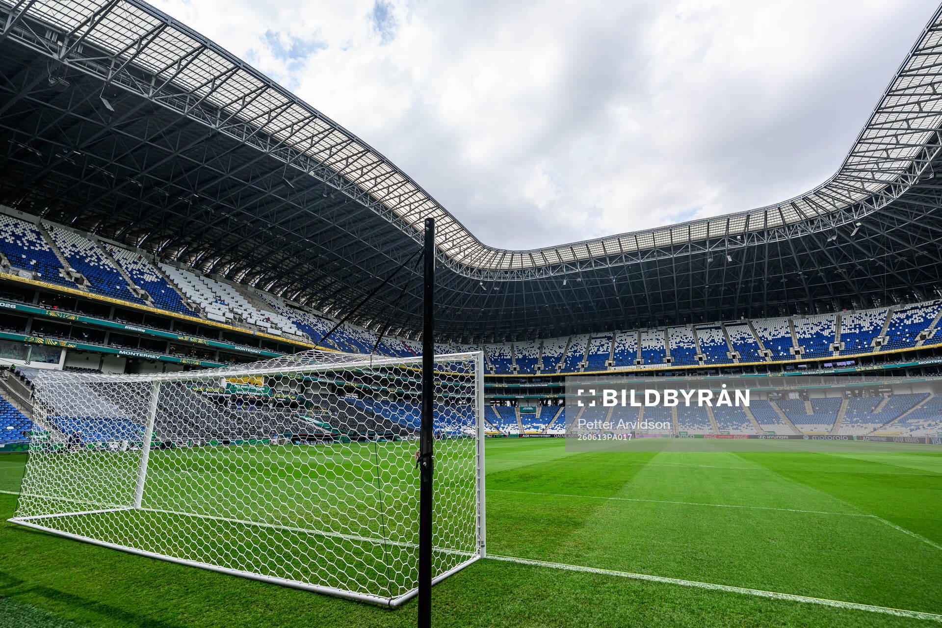 General interior view of Estadio Monterrey