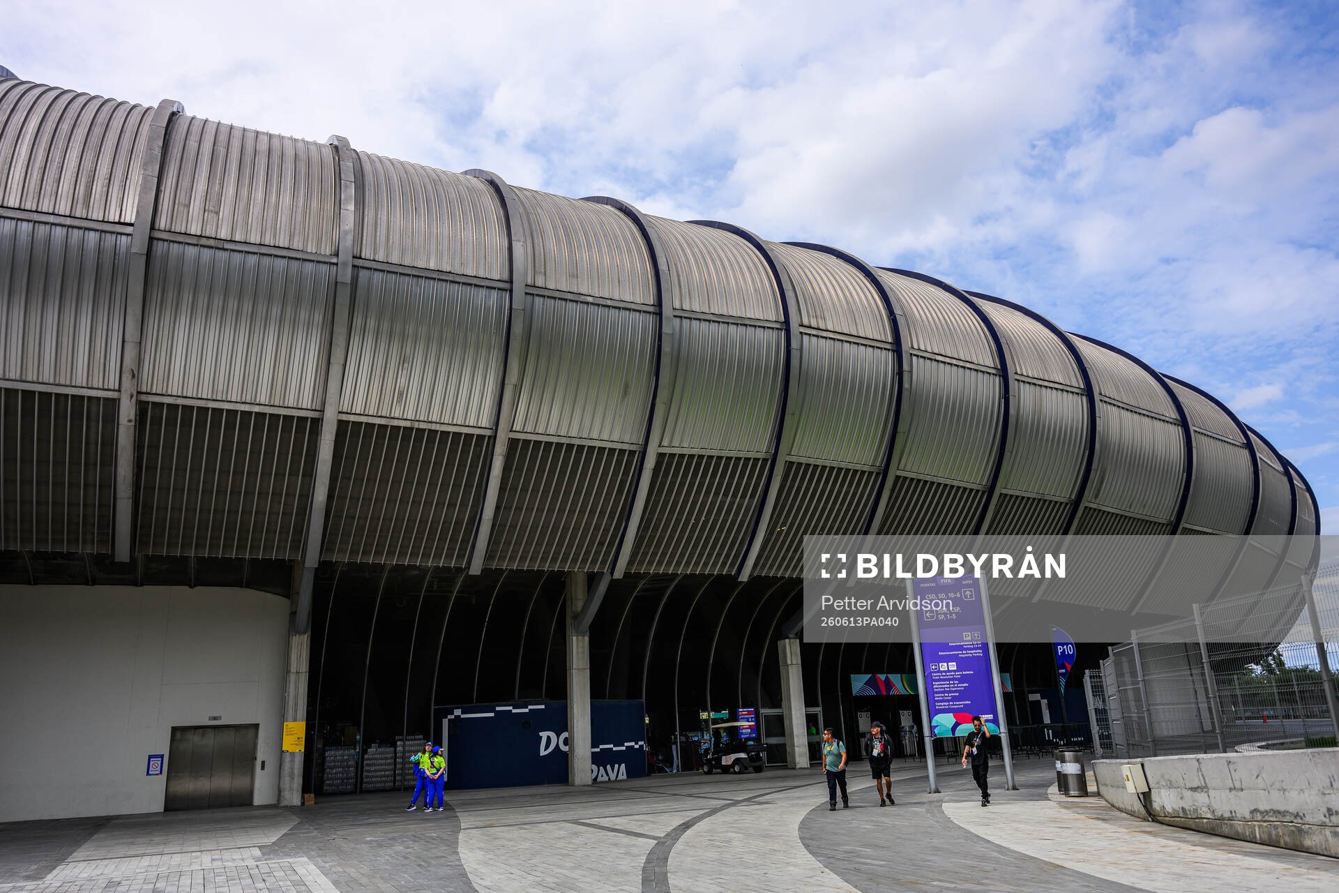 General exterior view of Estadio Monterrey