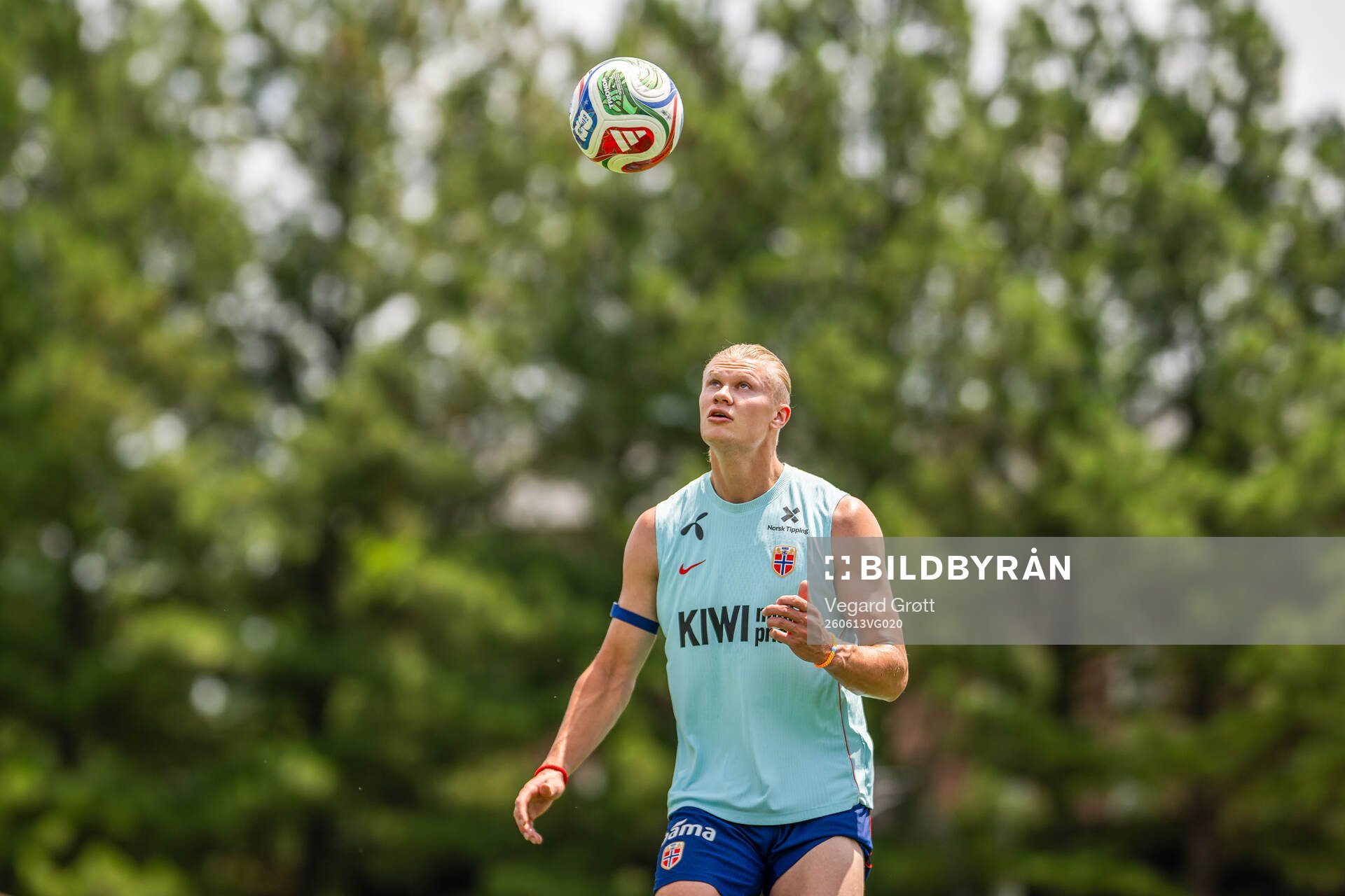 Erling Braut Haaland of the Norwegian national football