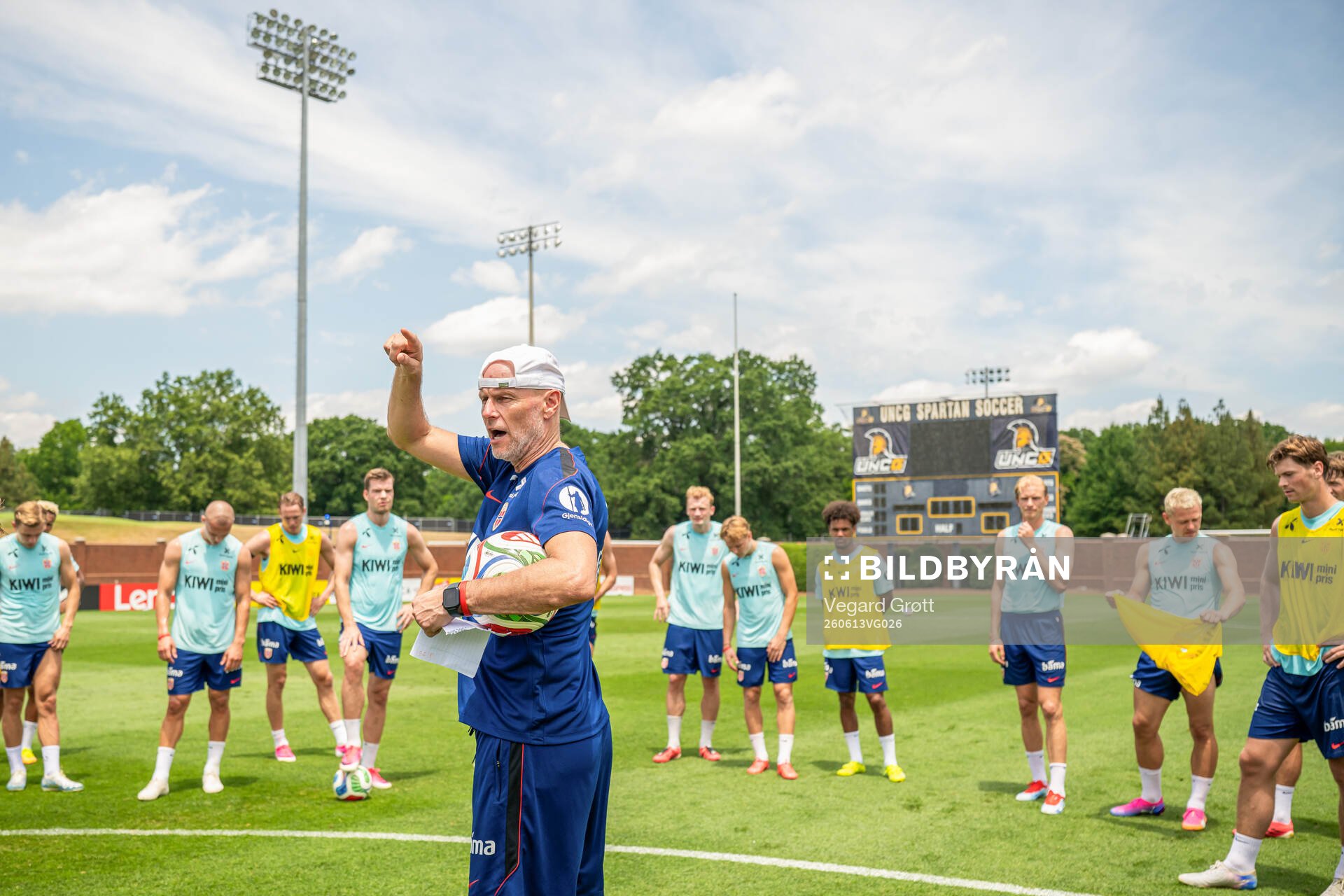 Ståle Solbakken, head coach of the Norwegian national