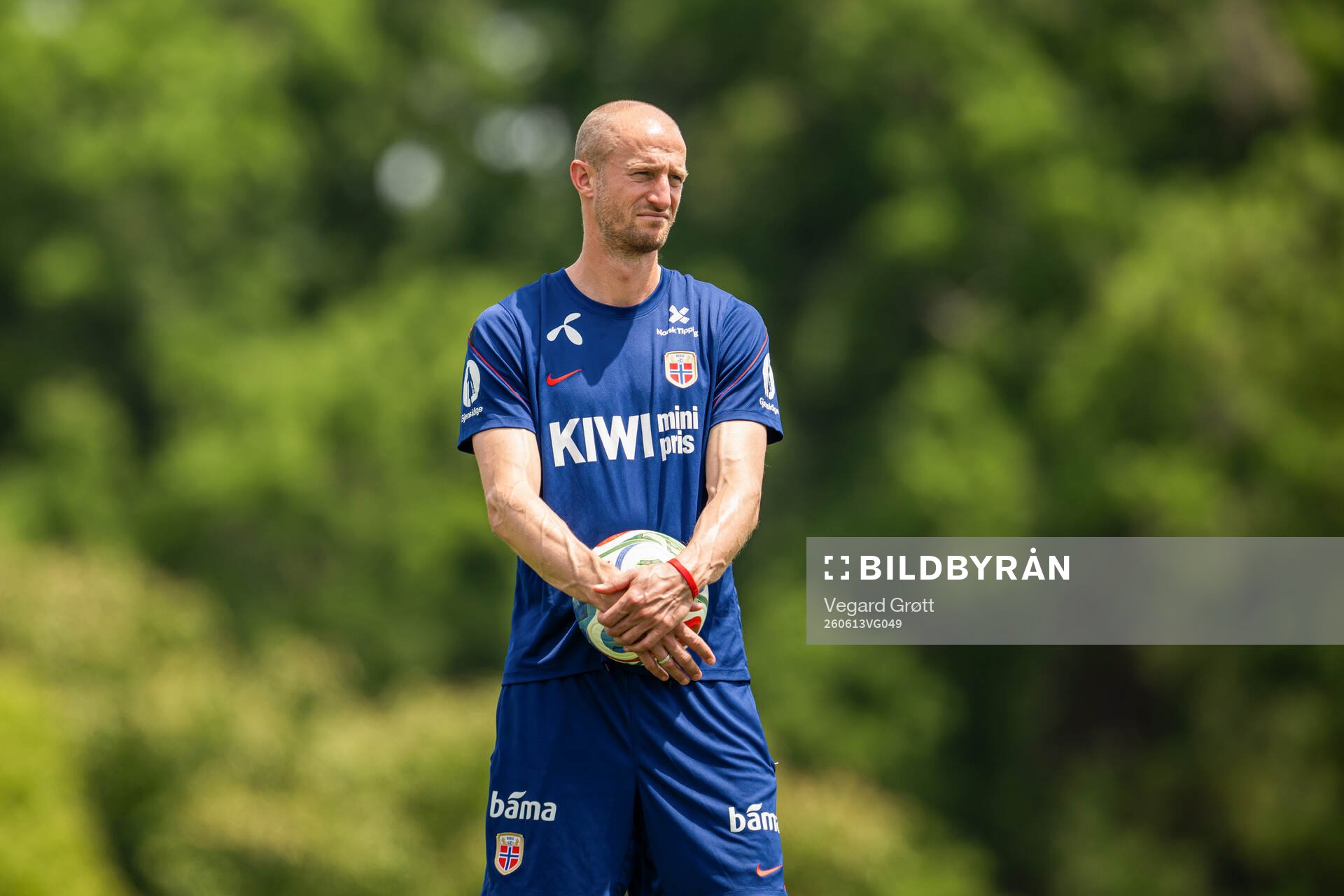 Brede Hangeland, player manager of the Norwegian national