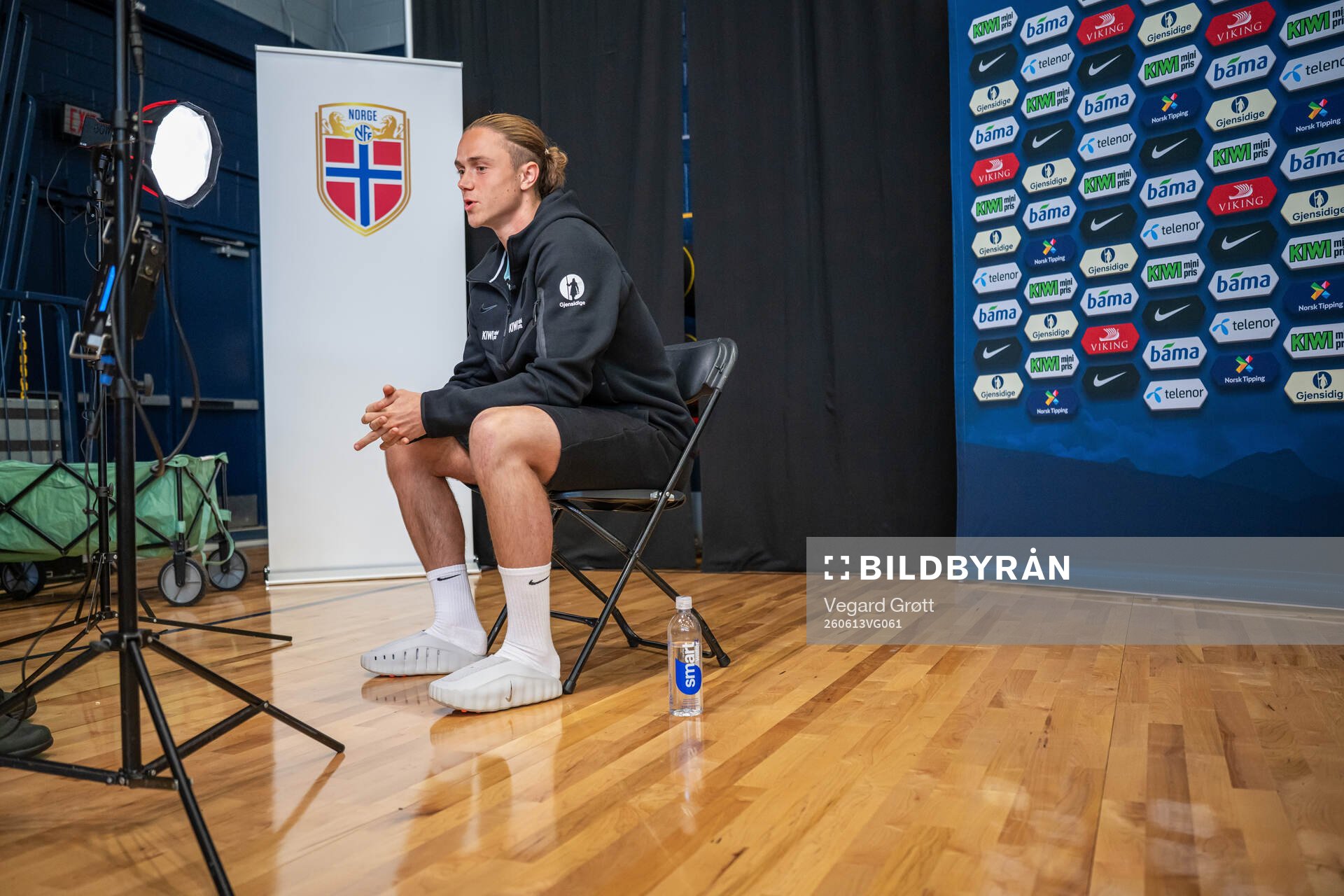 Thelo Aasgaard of the Norwegian national football team at a