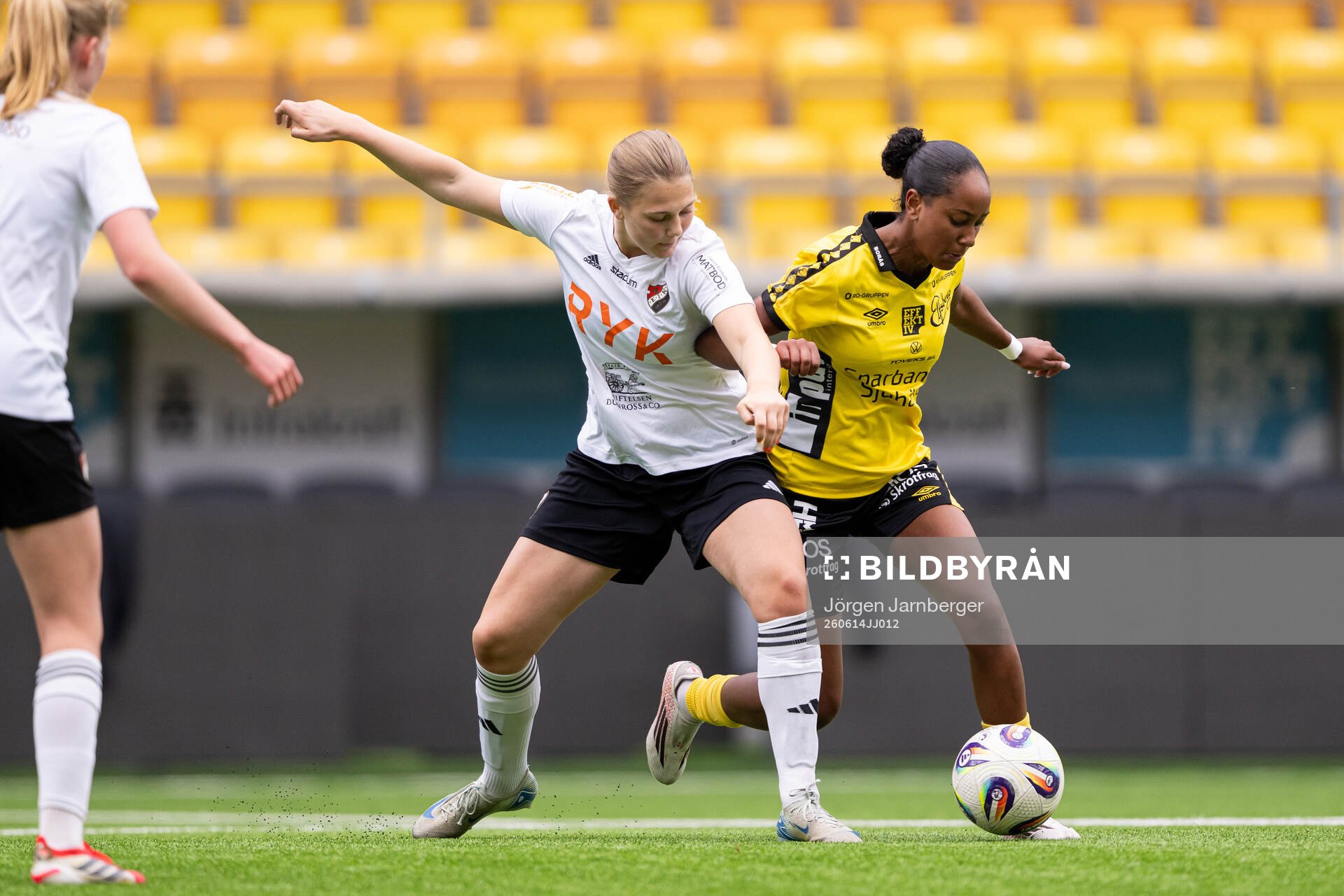Enskedes Nora Boldt och Elfsborgs Stella Johansson