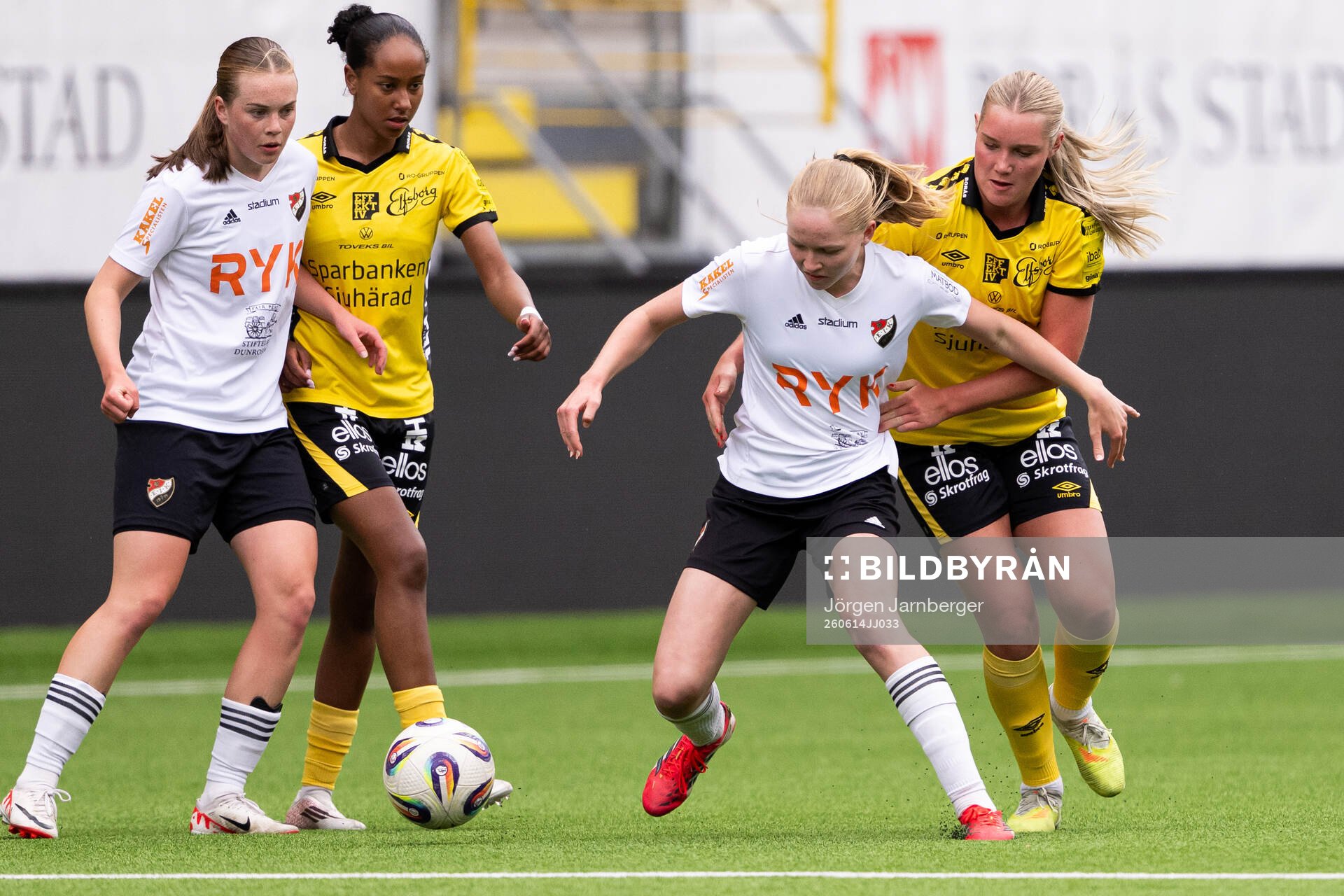Enskedes Karla Krantz och Elfsborgs Alvida Grimvik