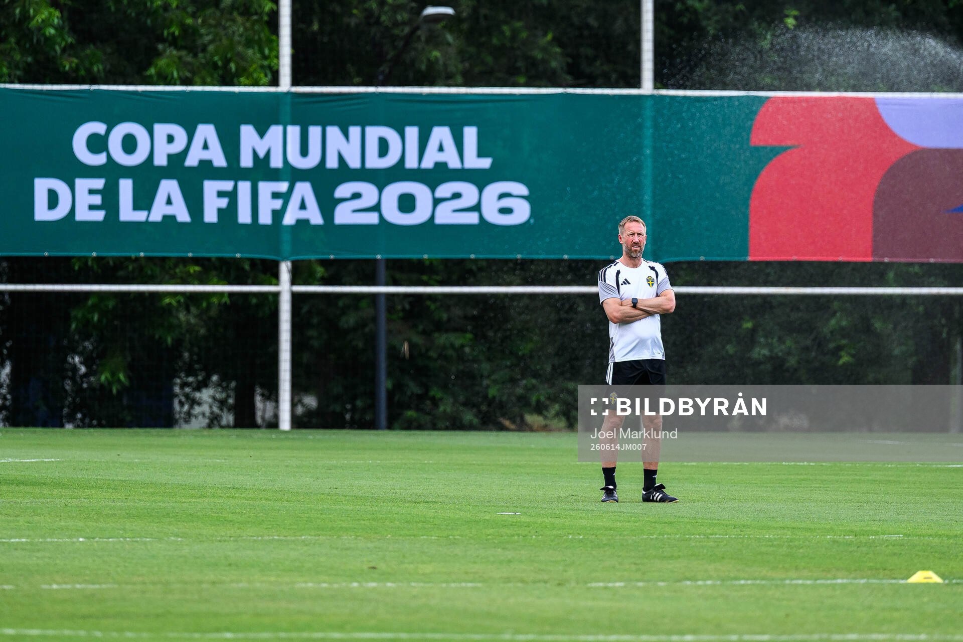 Head coach Graham Potter of the Swedish national football