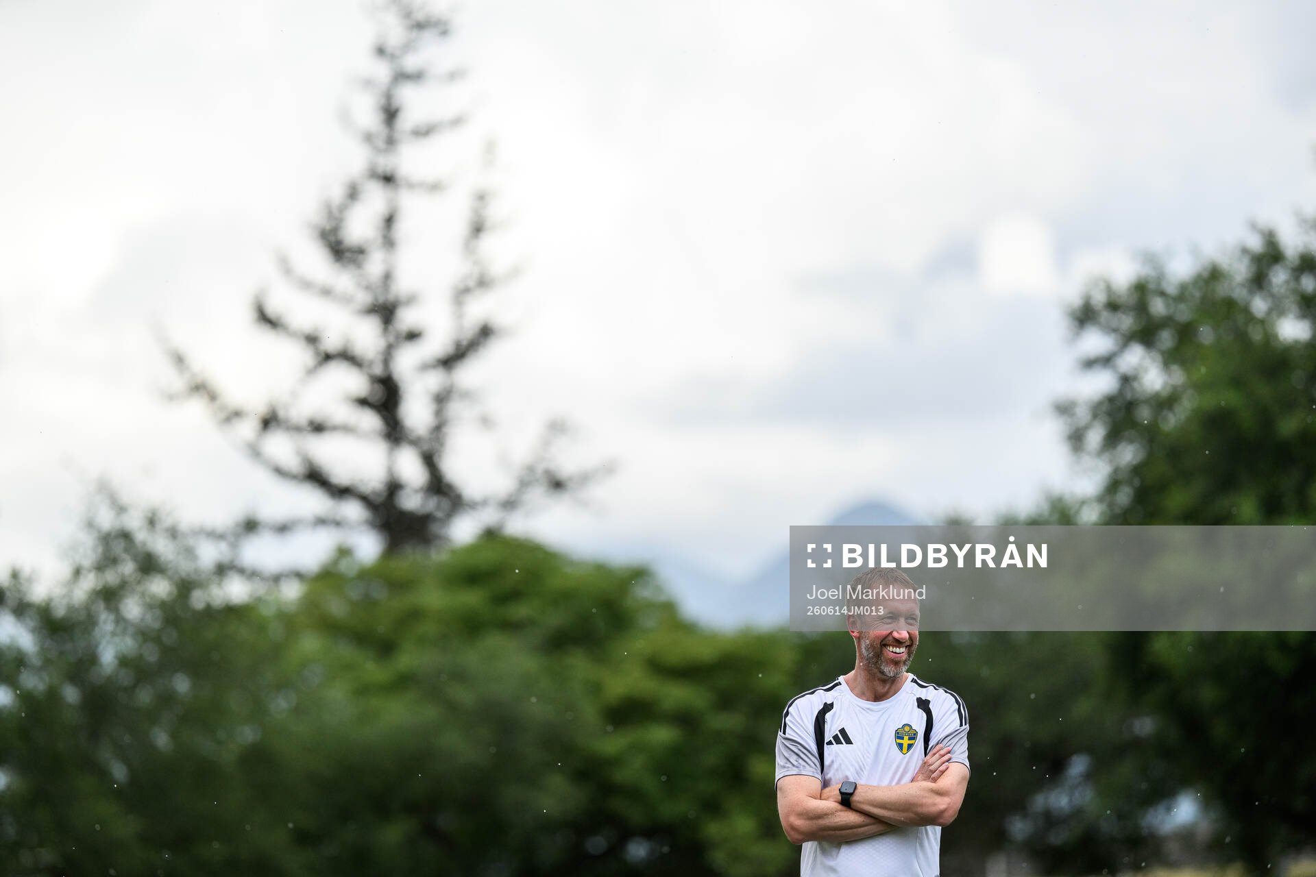 Head coach Graham Potter of the Swedish national football