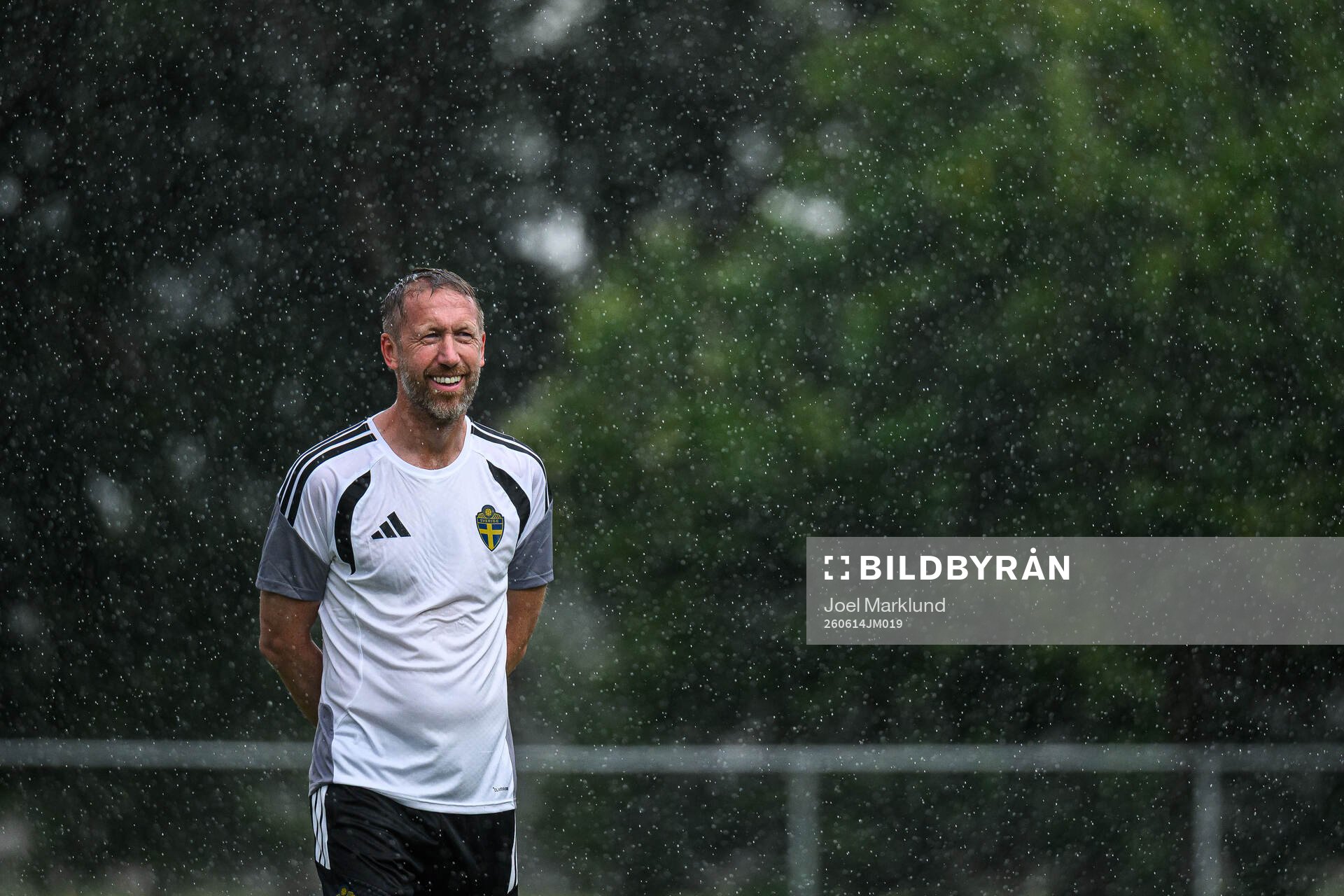 Head coach Graham Potter of the Swedish national football