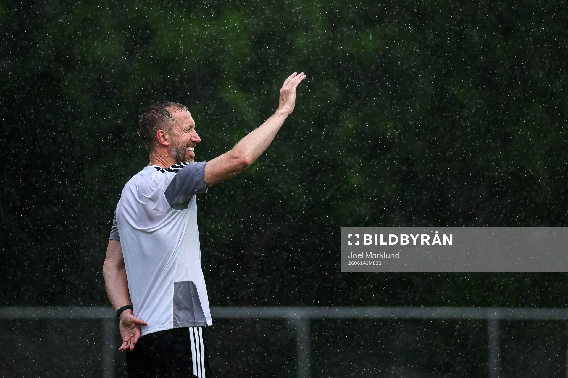 Head coach Graham Potter of the Swedish national football