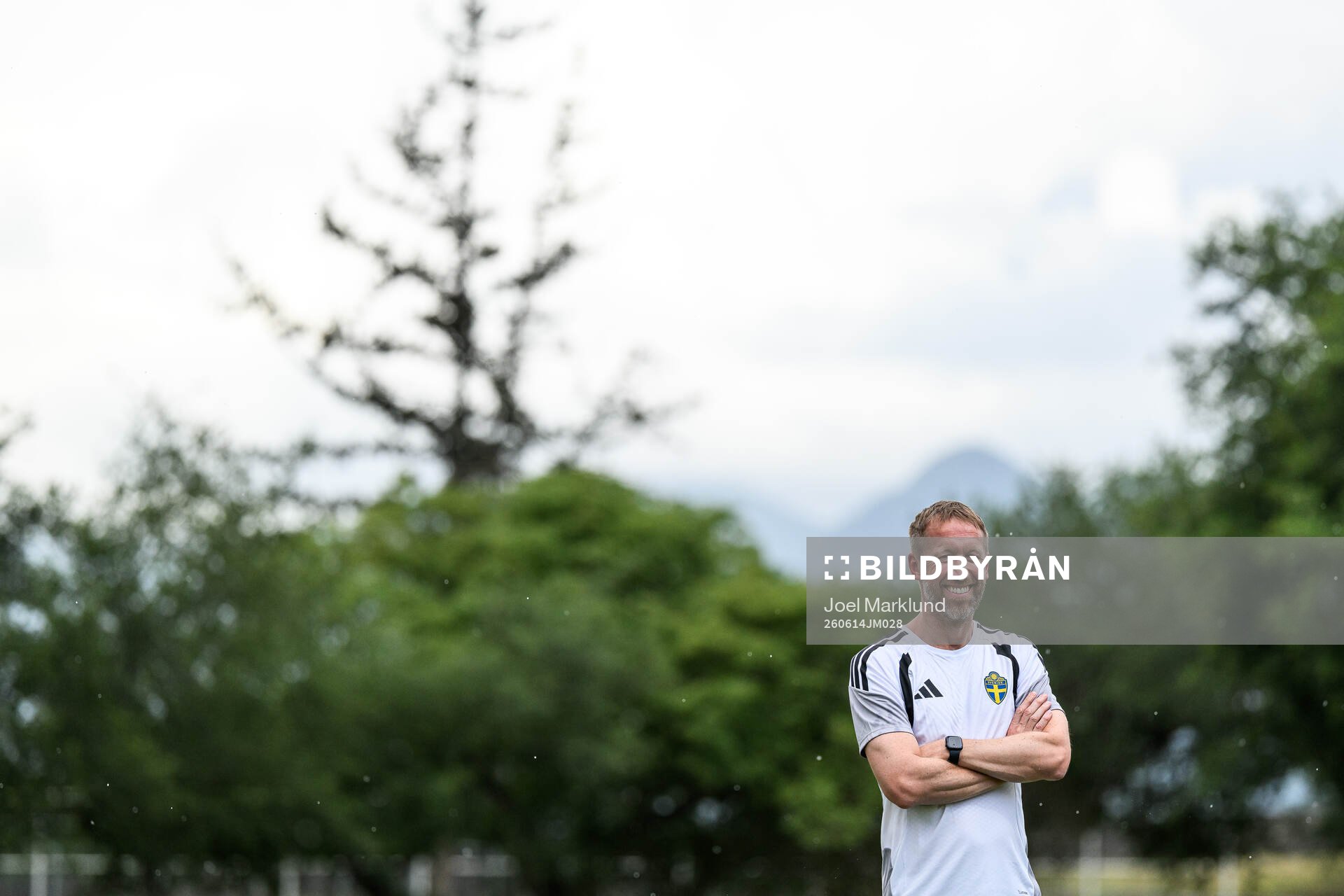 Head coach Graham Potter of the Swedish national football