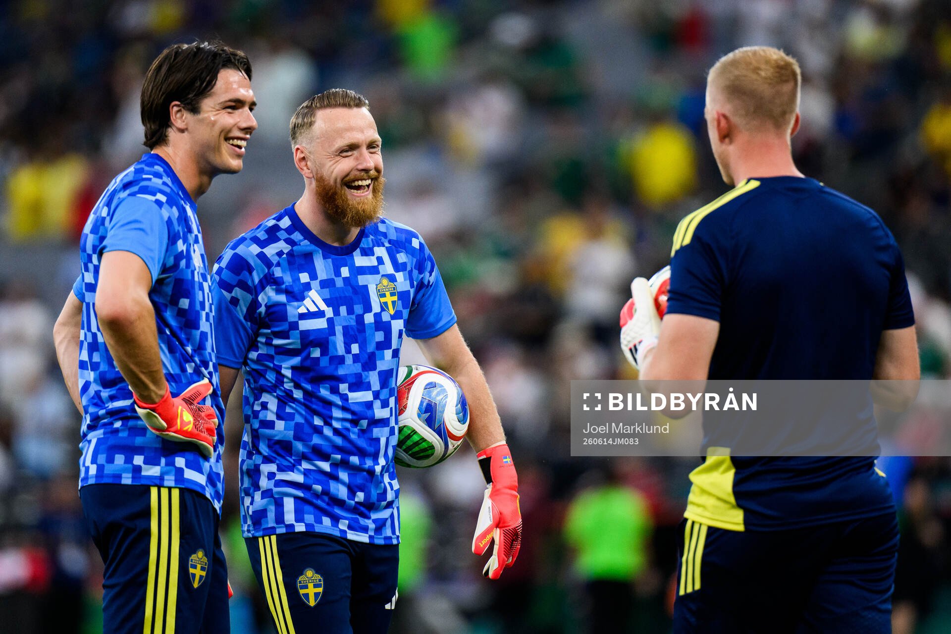 goalkeeper Jacob Widell Zetterström, goalkeeper Viktor
