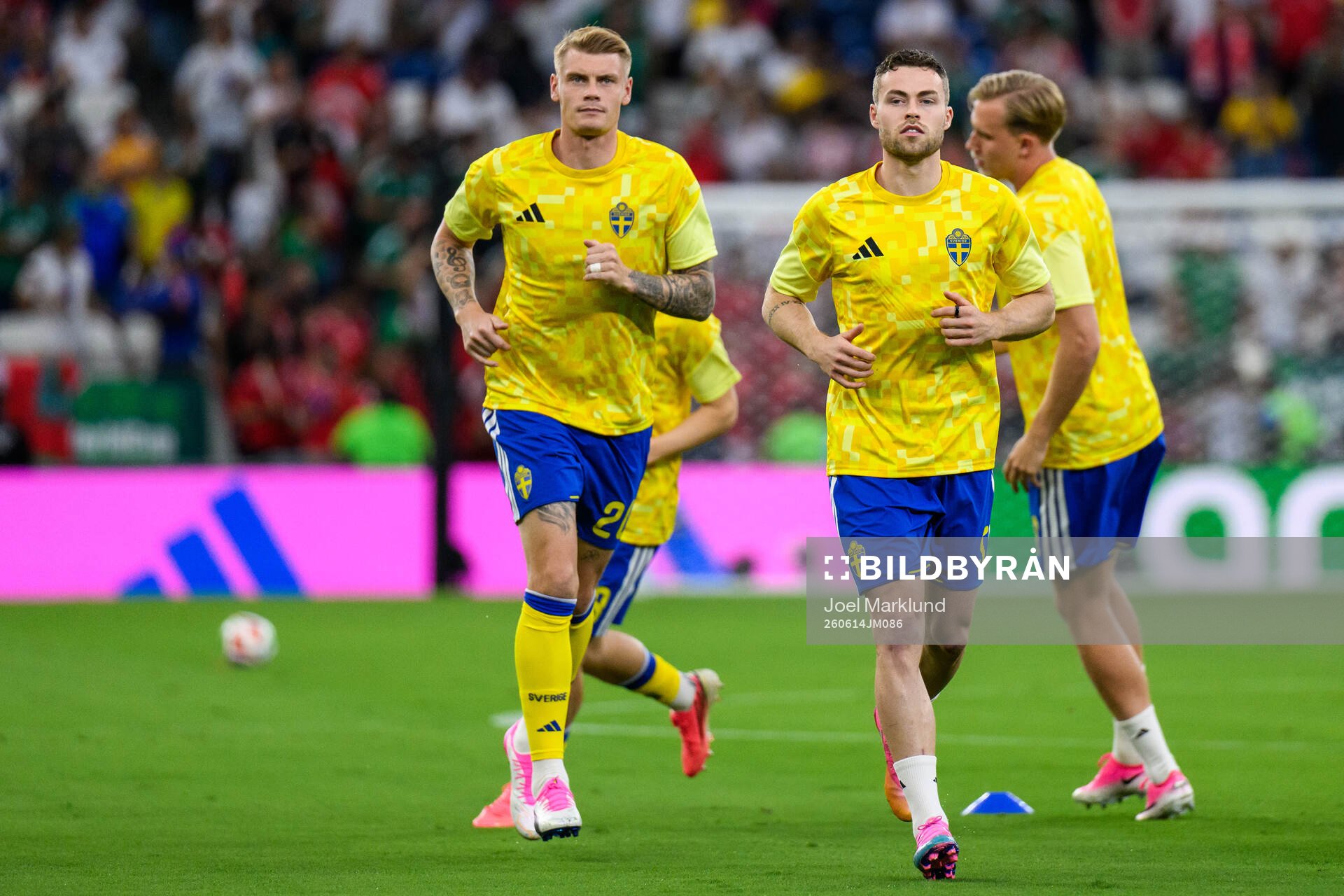 Eric Smith and Gabriel Gudmundsson of Sweden