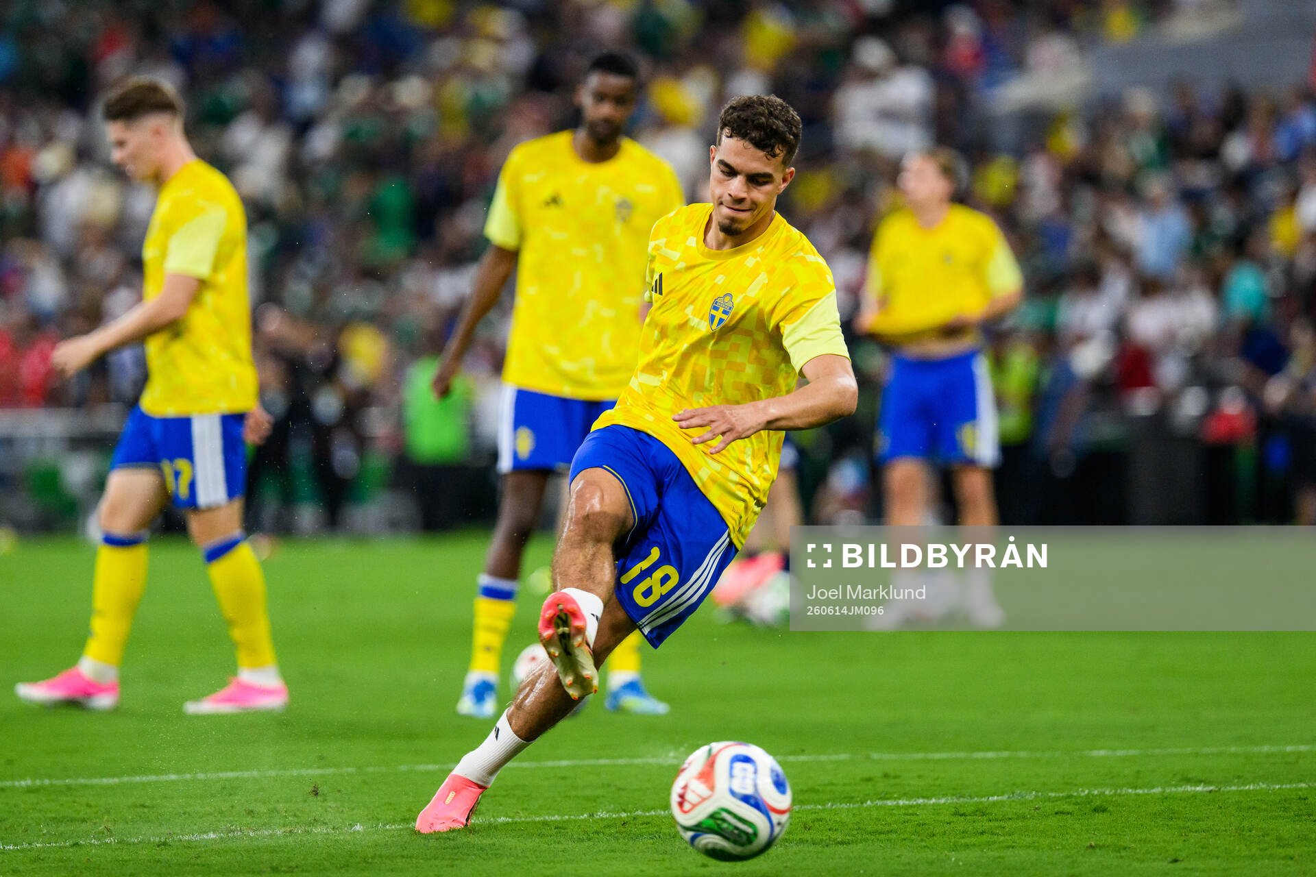 Yasin Ayari of Sweden