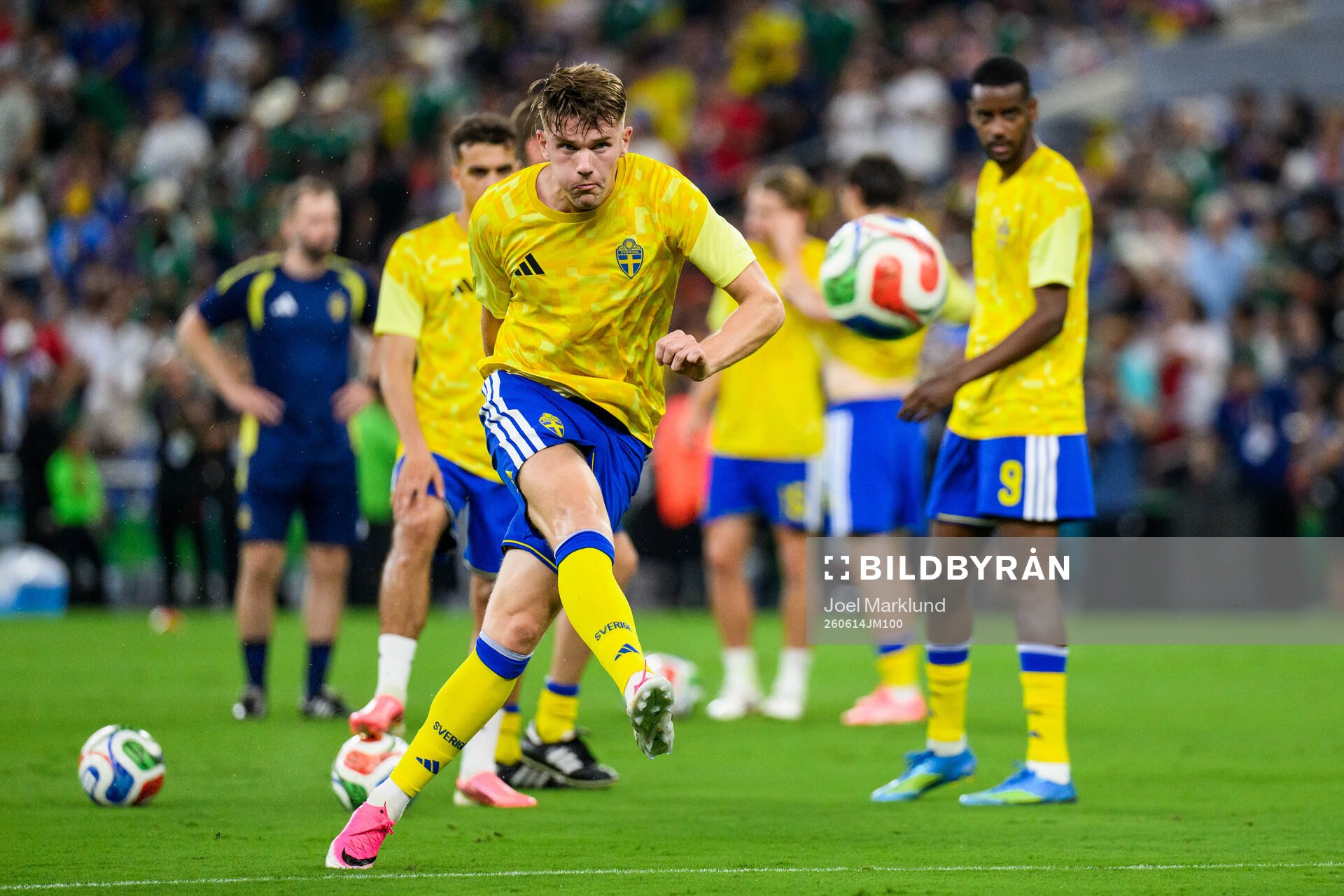 Viktor Gyökeres of Sweden